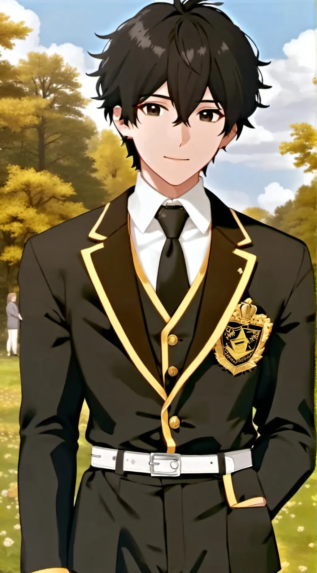 ai character: Toar #senpia background