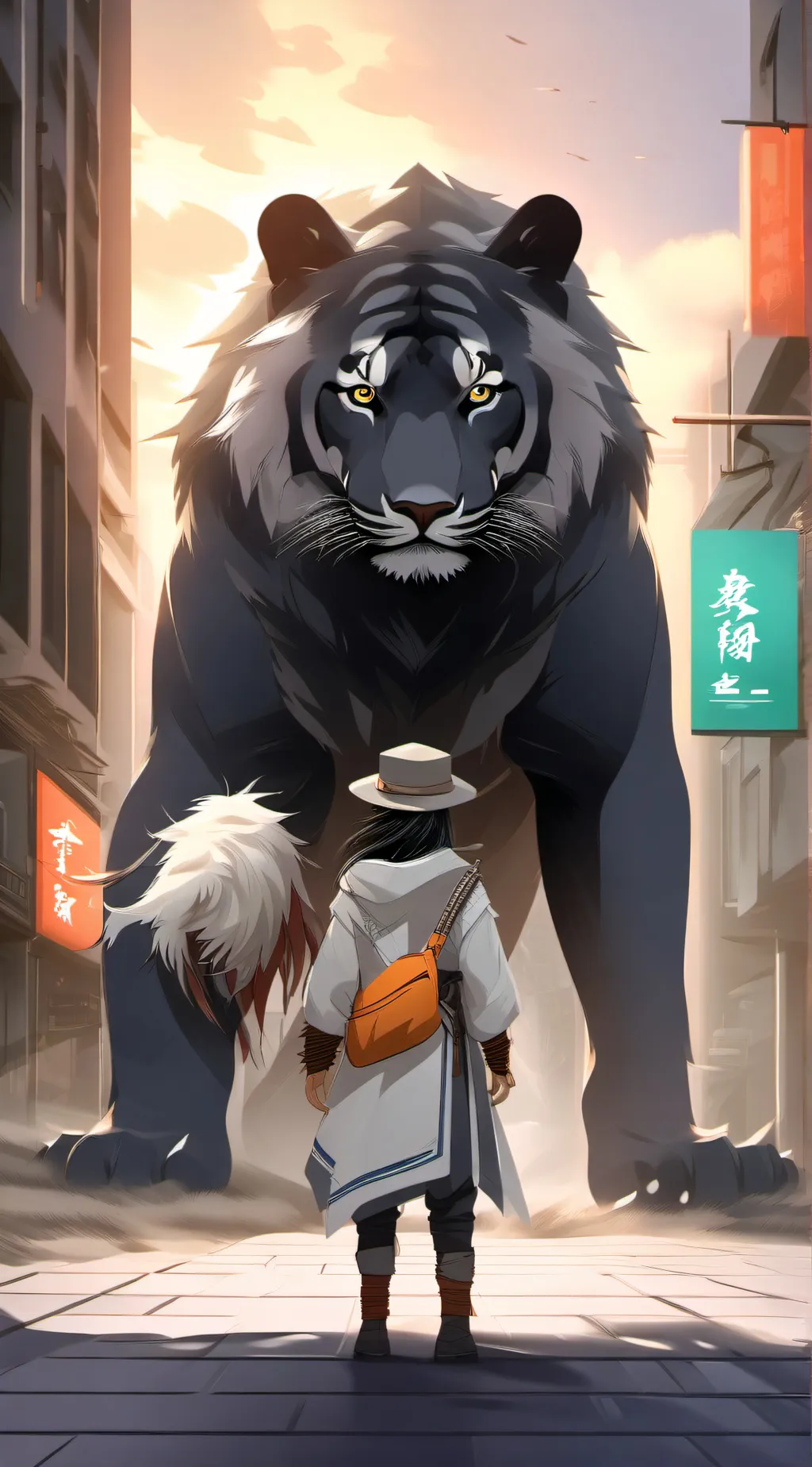 ai character: FPE FAN background