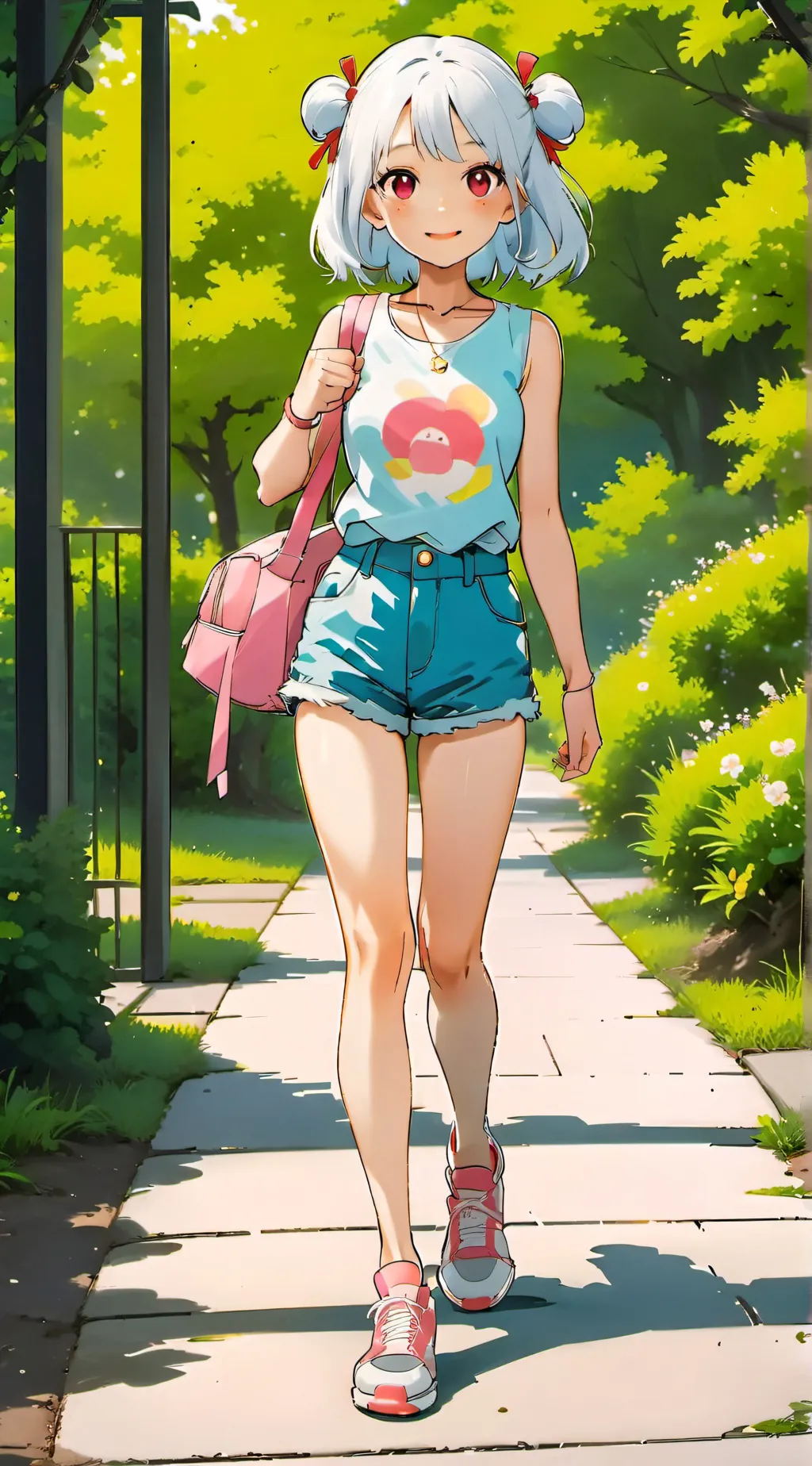 ai character: kit kat background