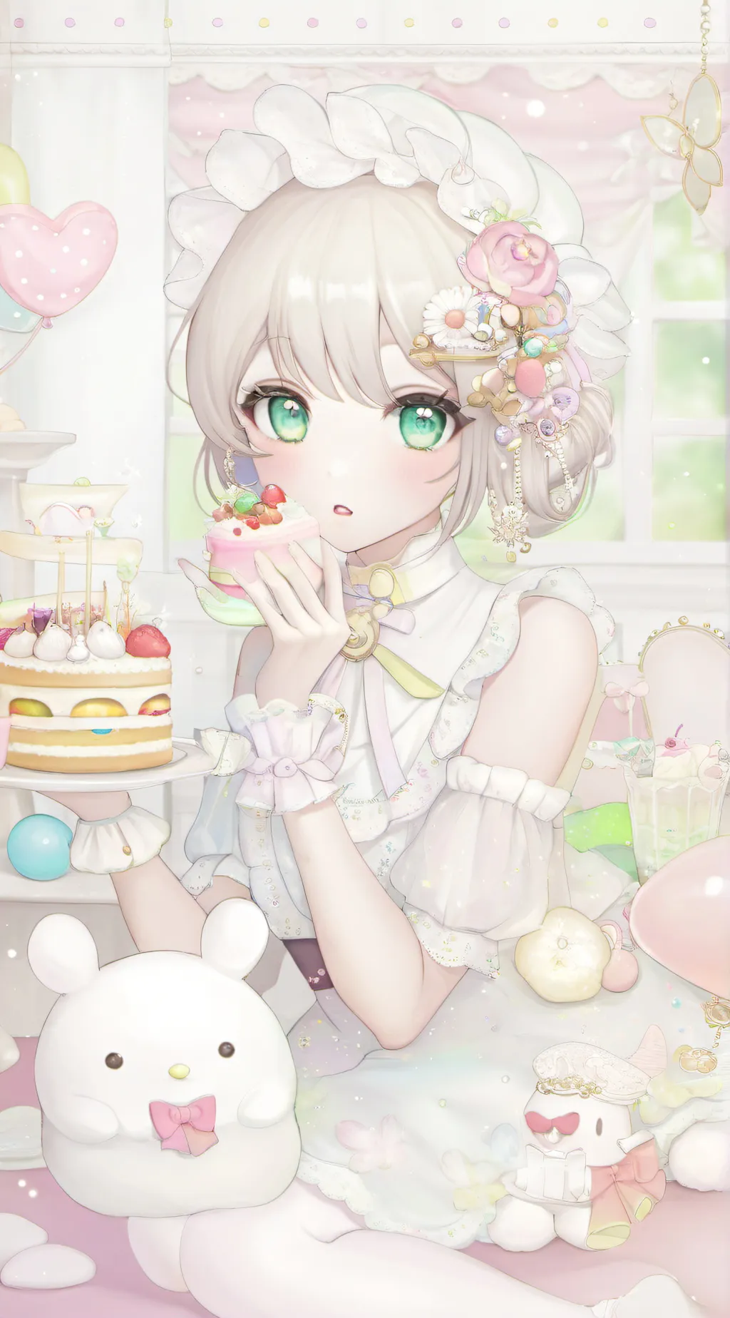 ai character: shaily background