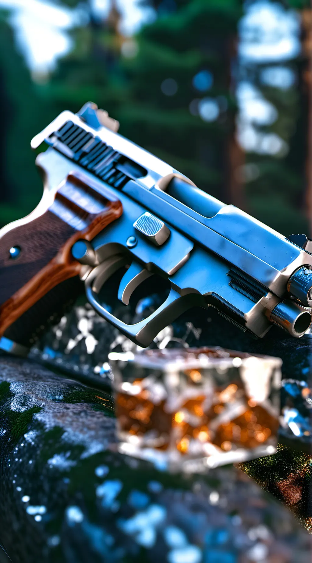 ai character: gun background