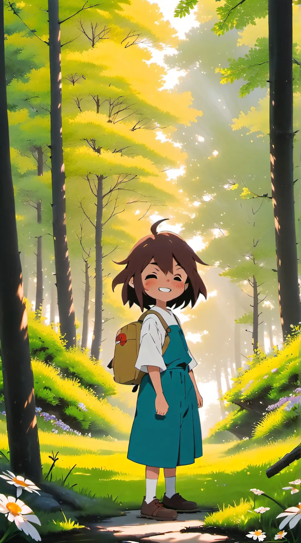 ai character: -YOUNG ∆LICE- background