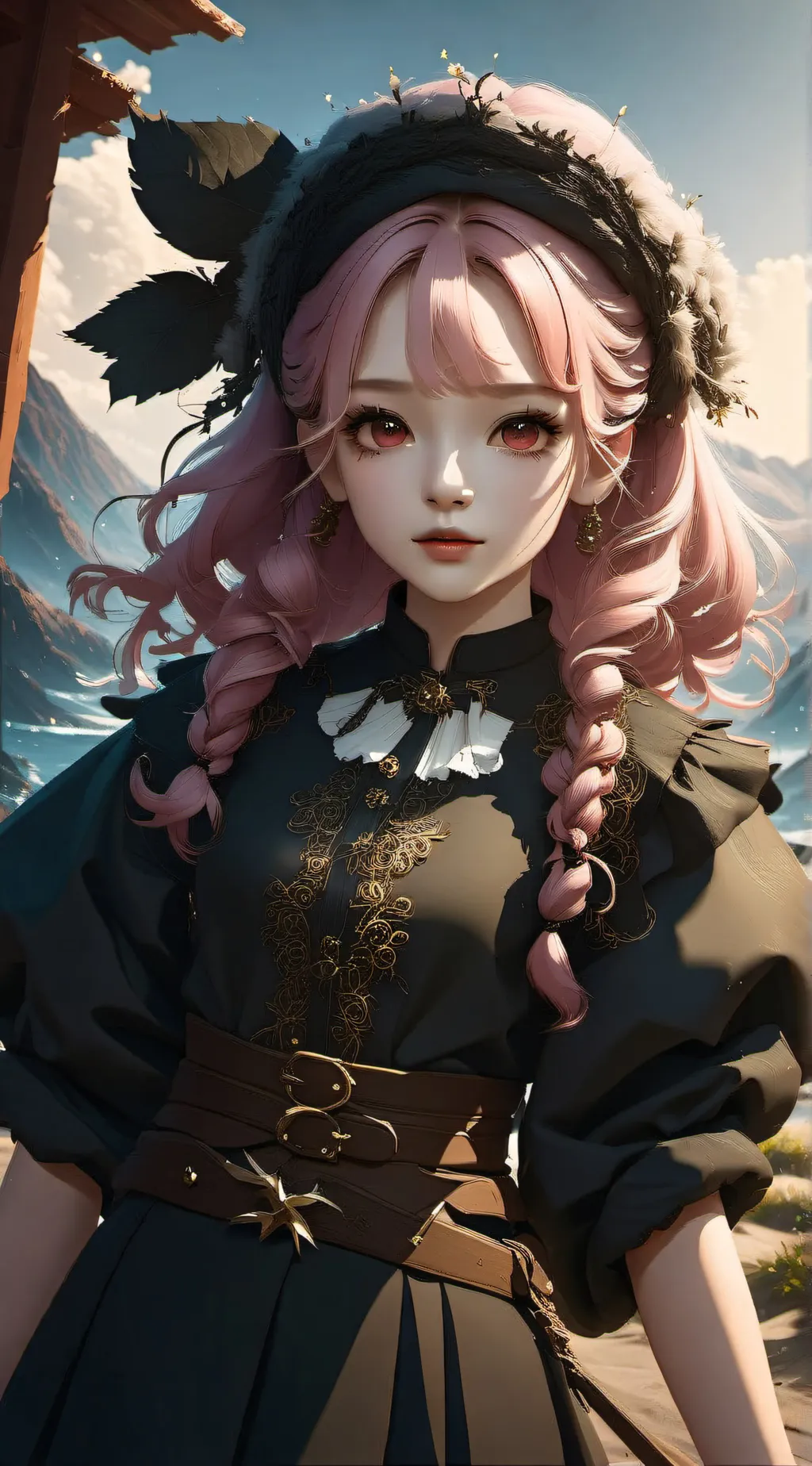 ai character: Pinky background