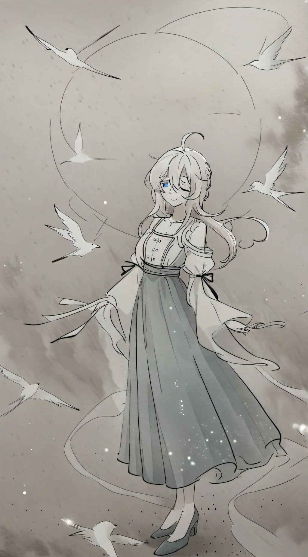 ai character: Kiya mirasu background