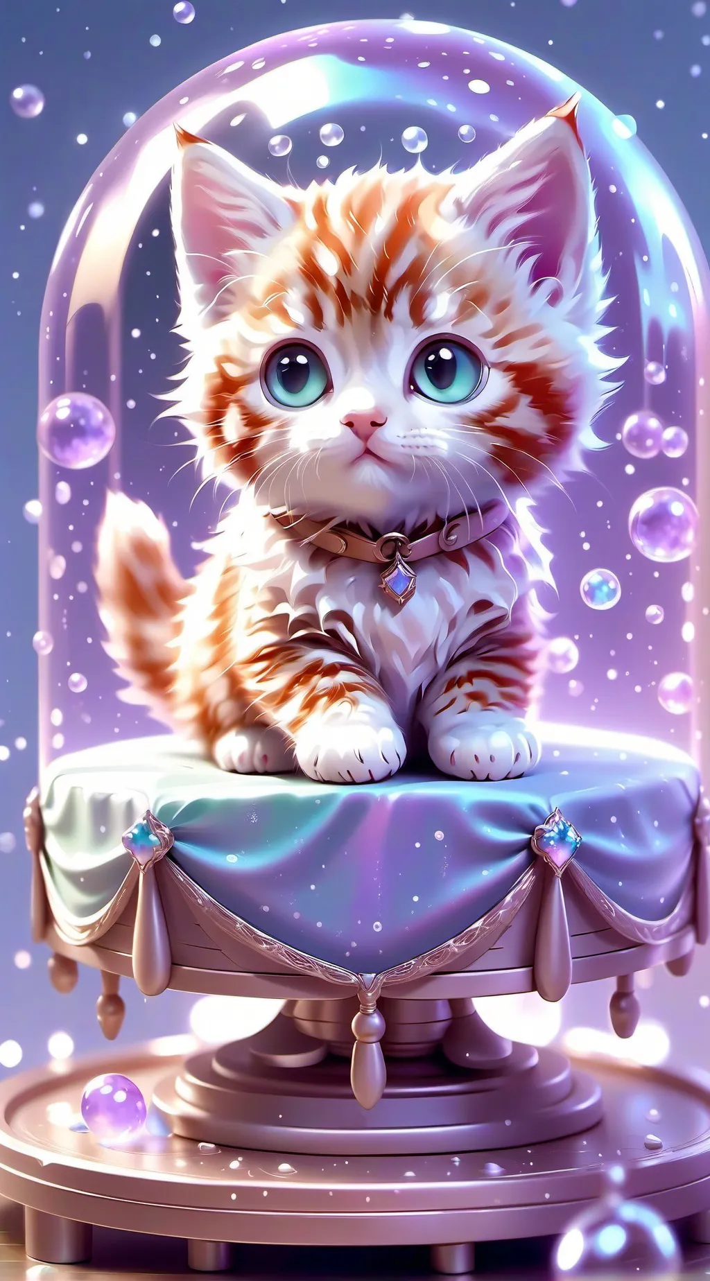 ai character: kitten background