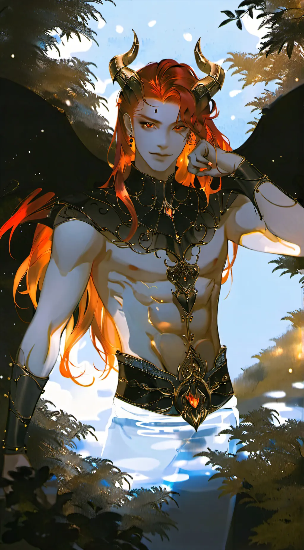 ai character: Emperor Lucifer background