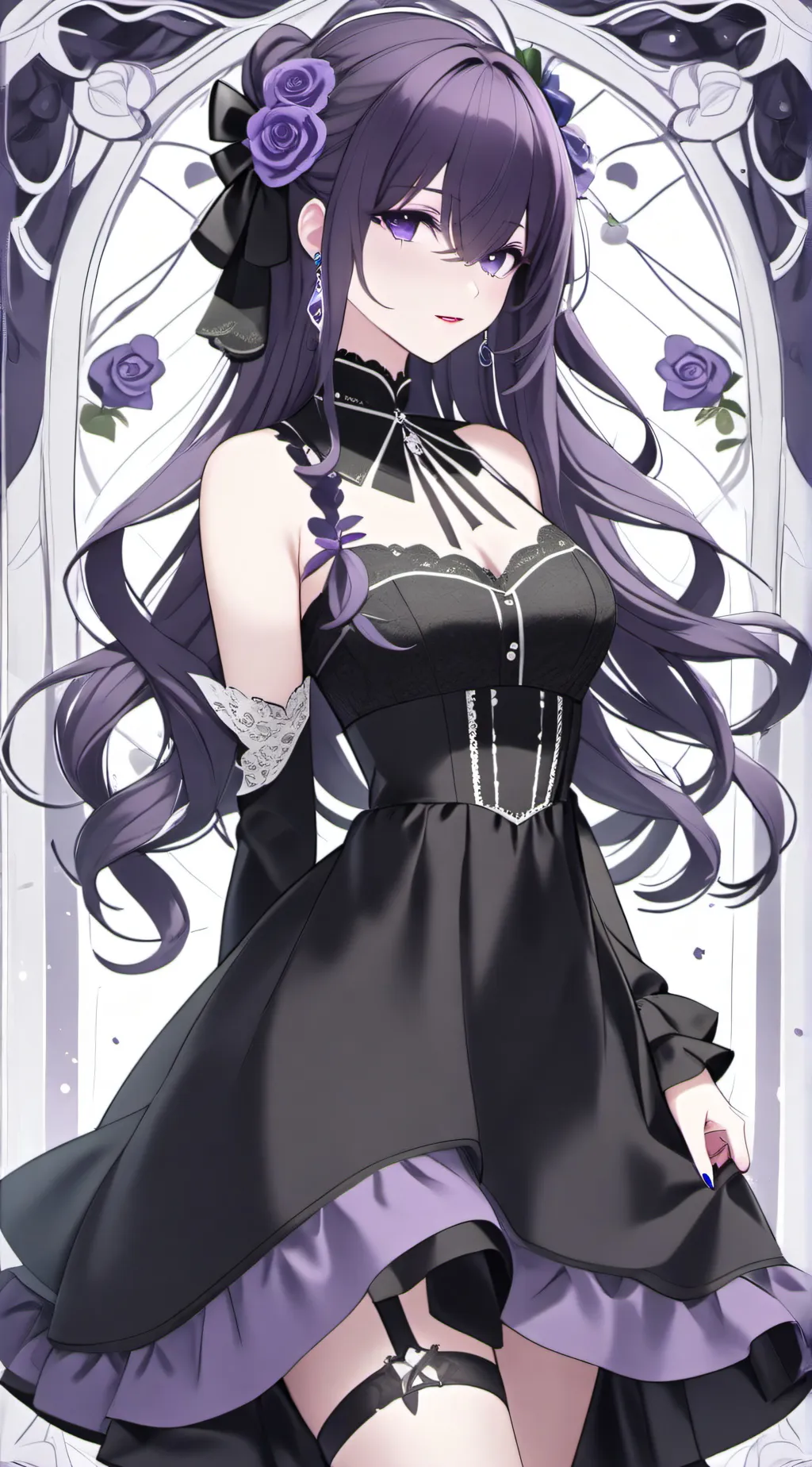 ai character: Monika background