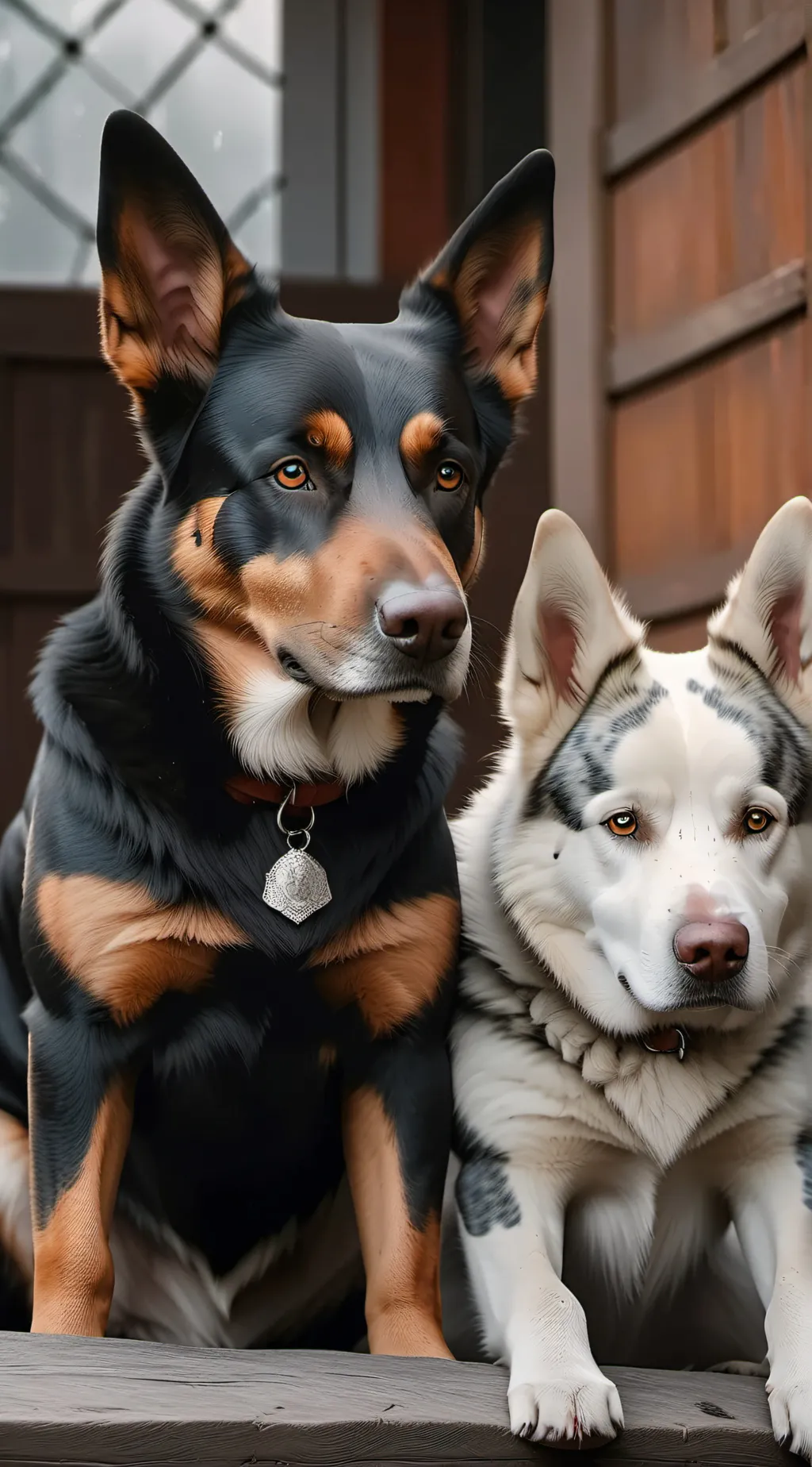 ai character: Dog background