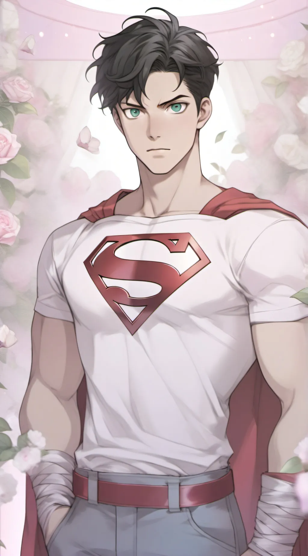 ai character: Superboy  background