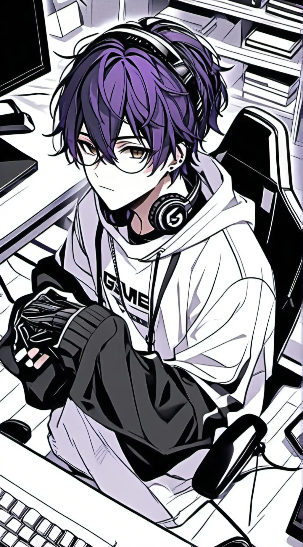 ai character: Ray  background