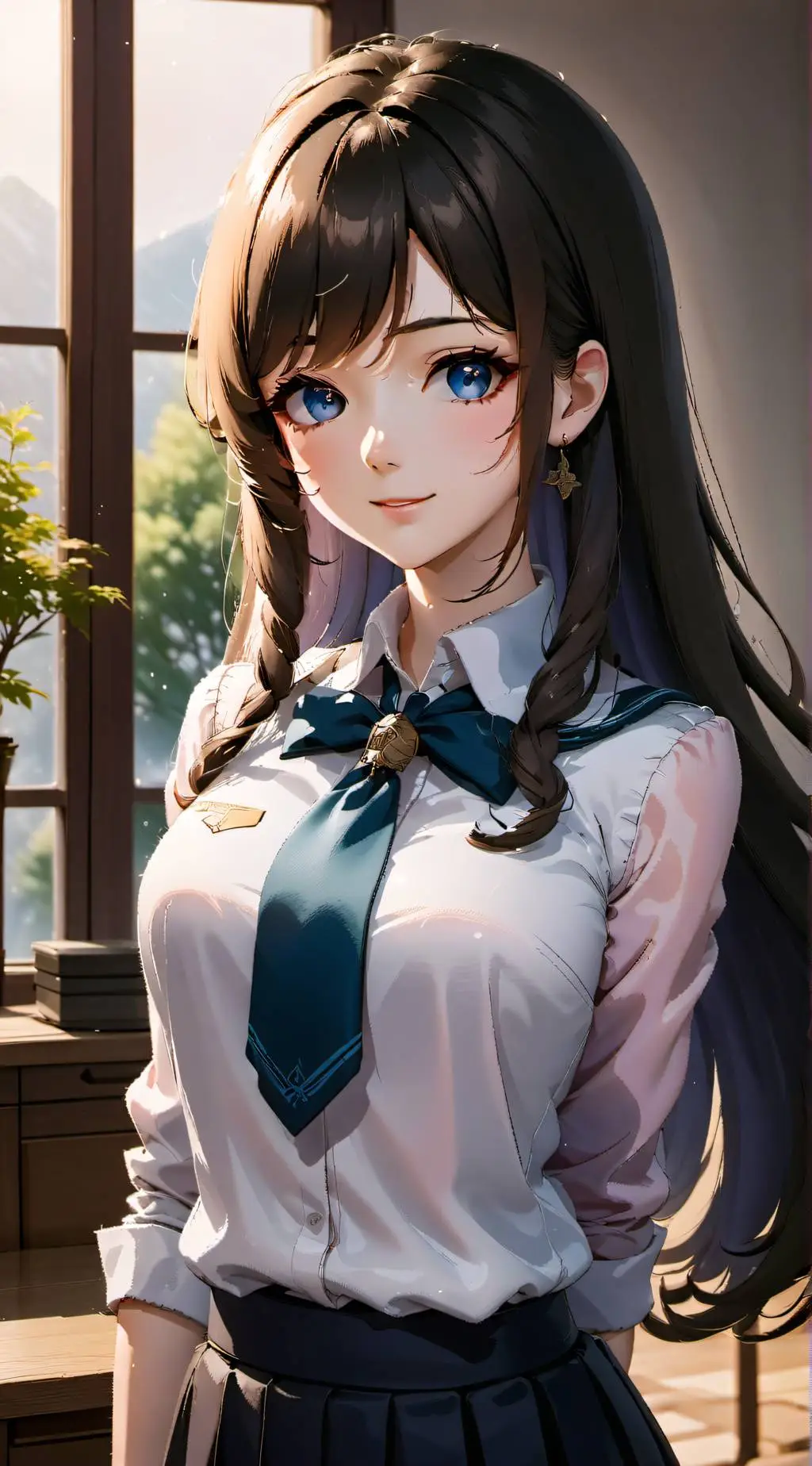 ai character: Lily background