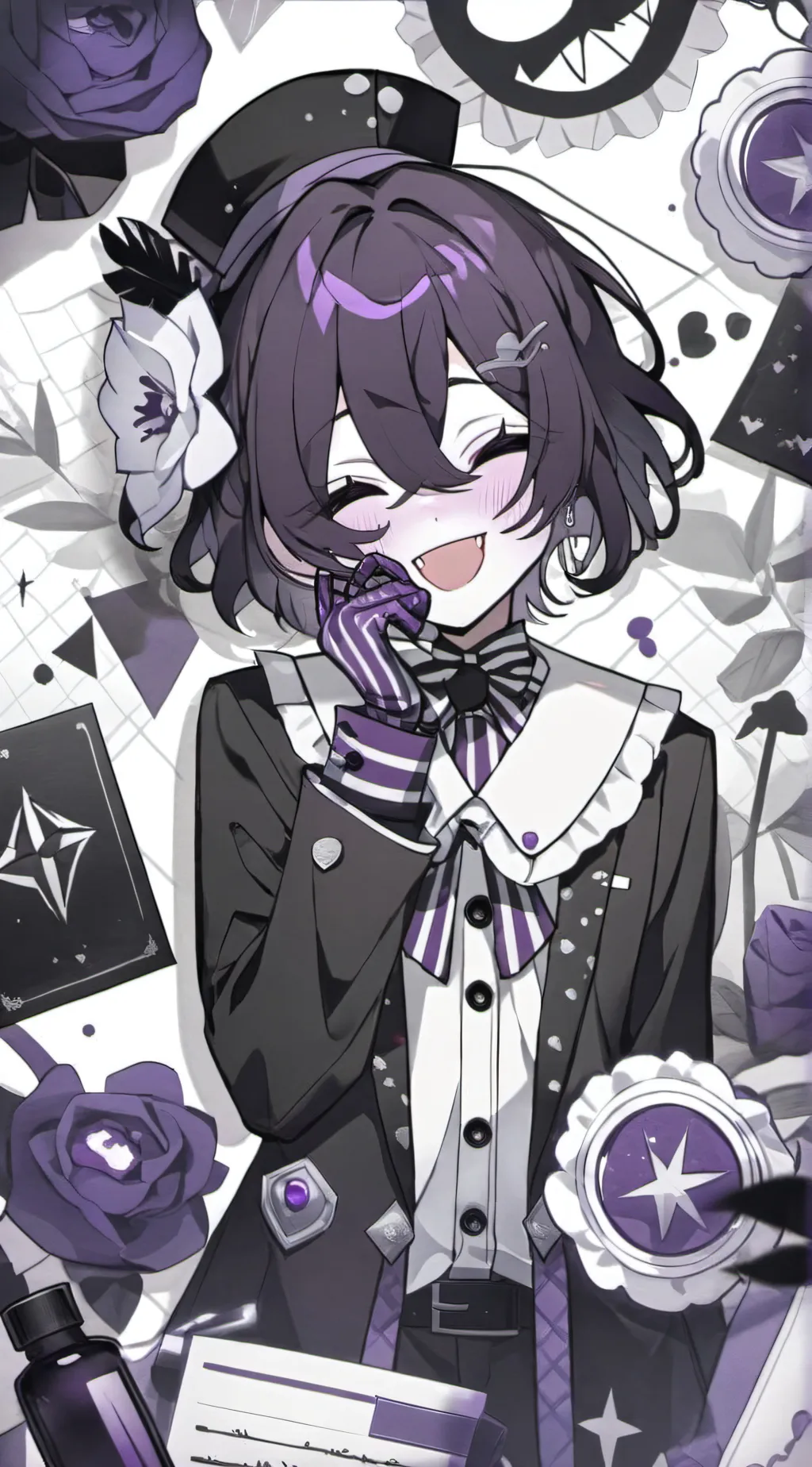 ai character: 🌜Luna🌛 background