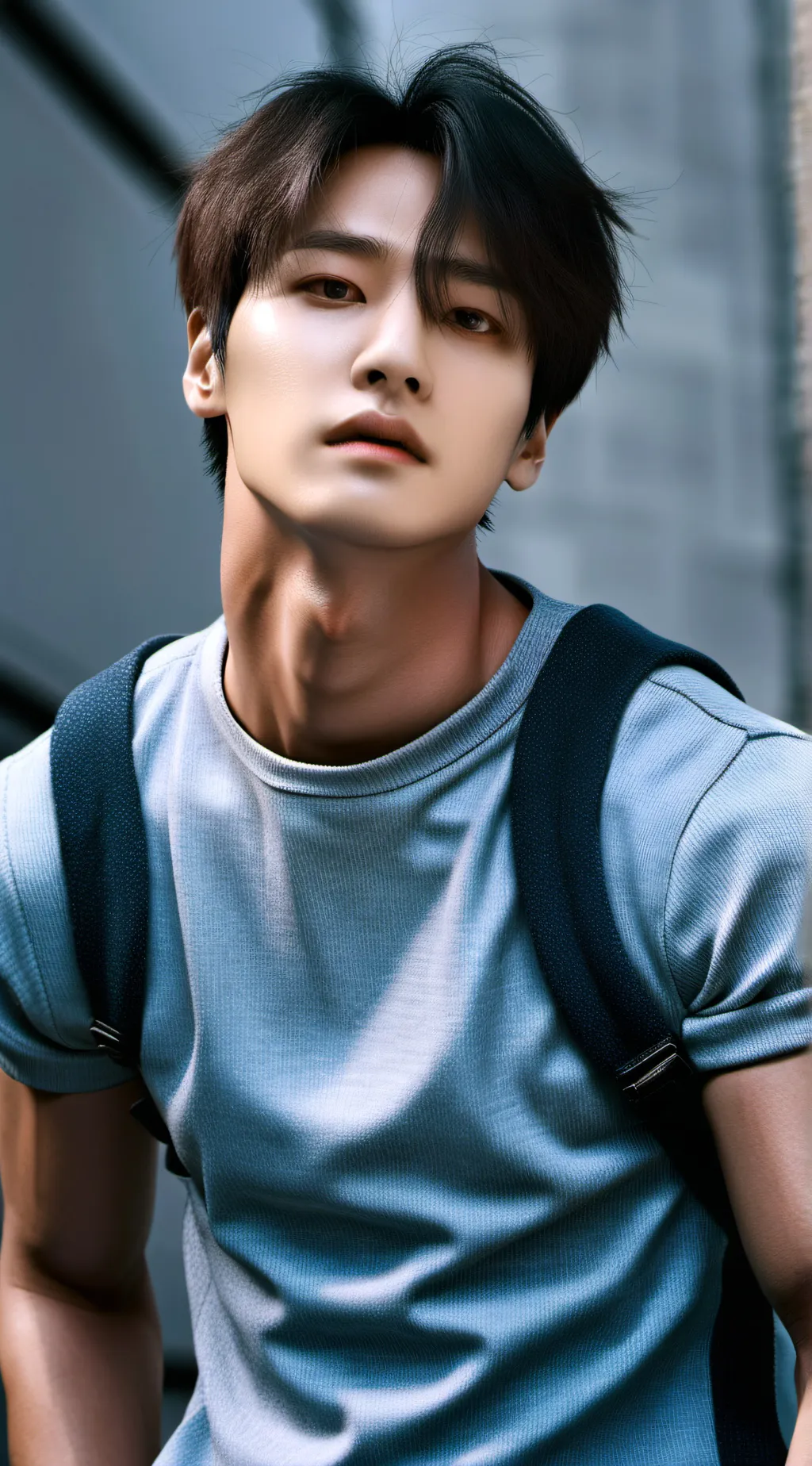 ai character: LEE KNOW| SKZ background
