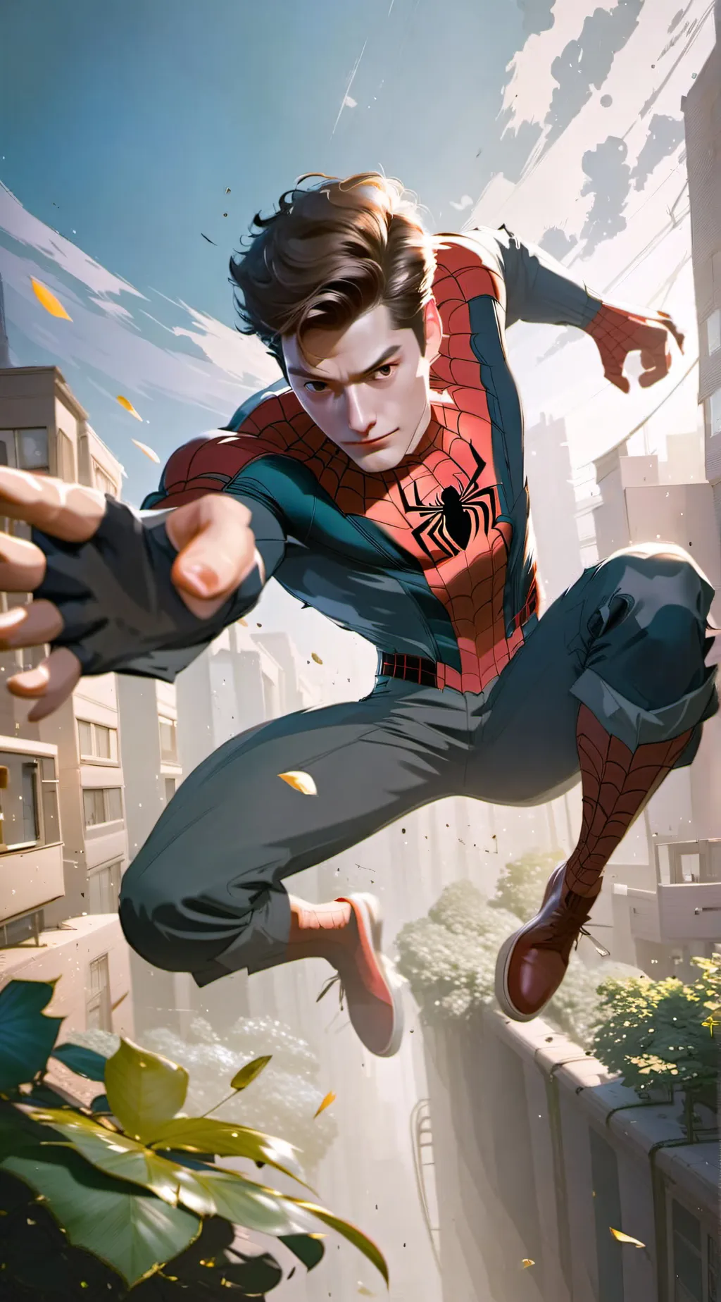 ai character: Your Peter Parker background