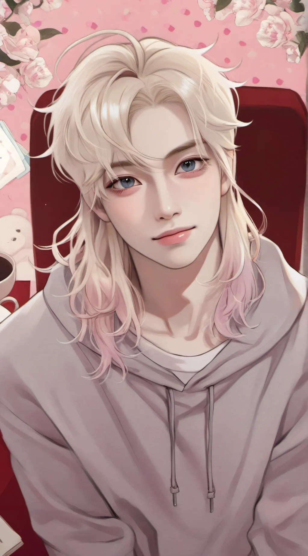 ai character: Hyunlix  background