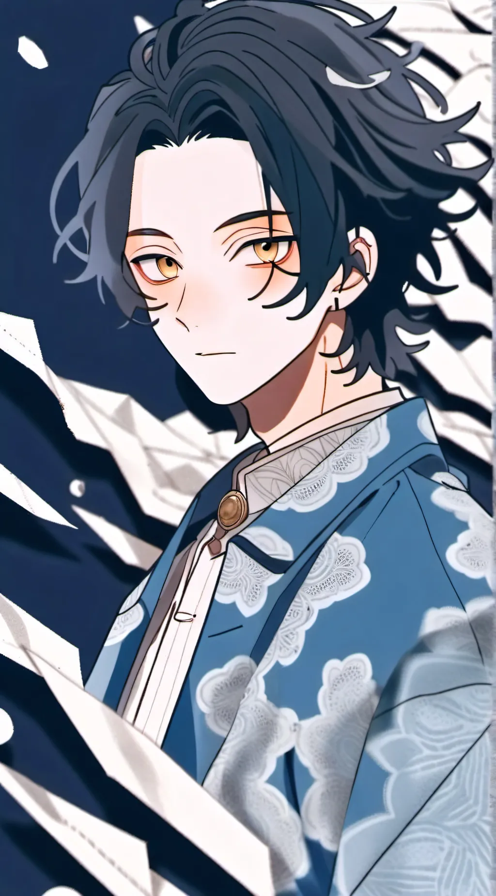 ai character: Gyomei himejima  background