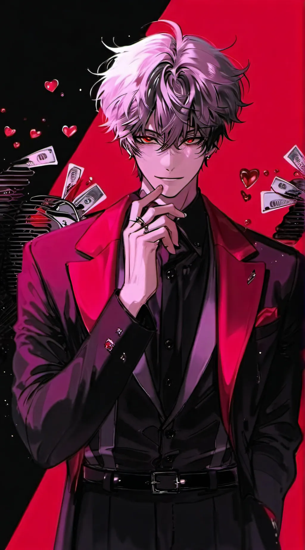 ai character: Aaron  background