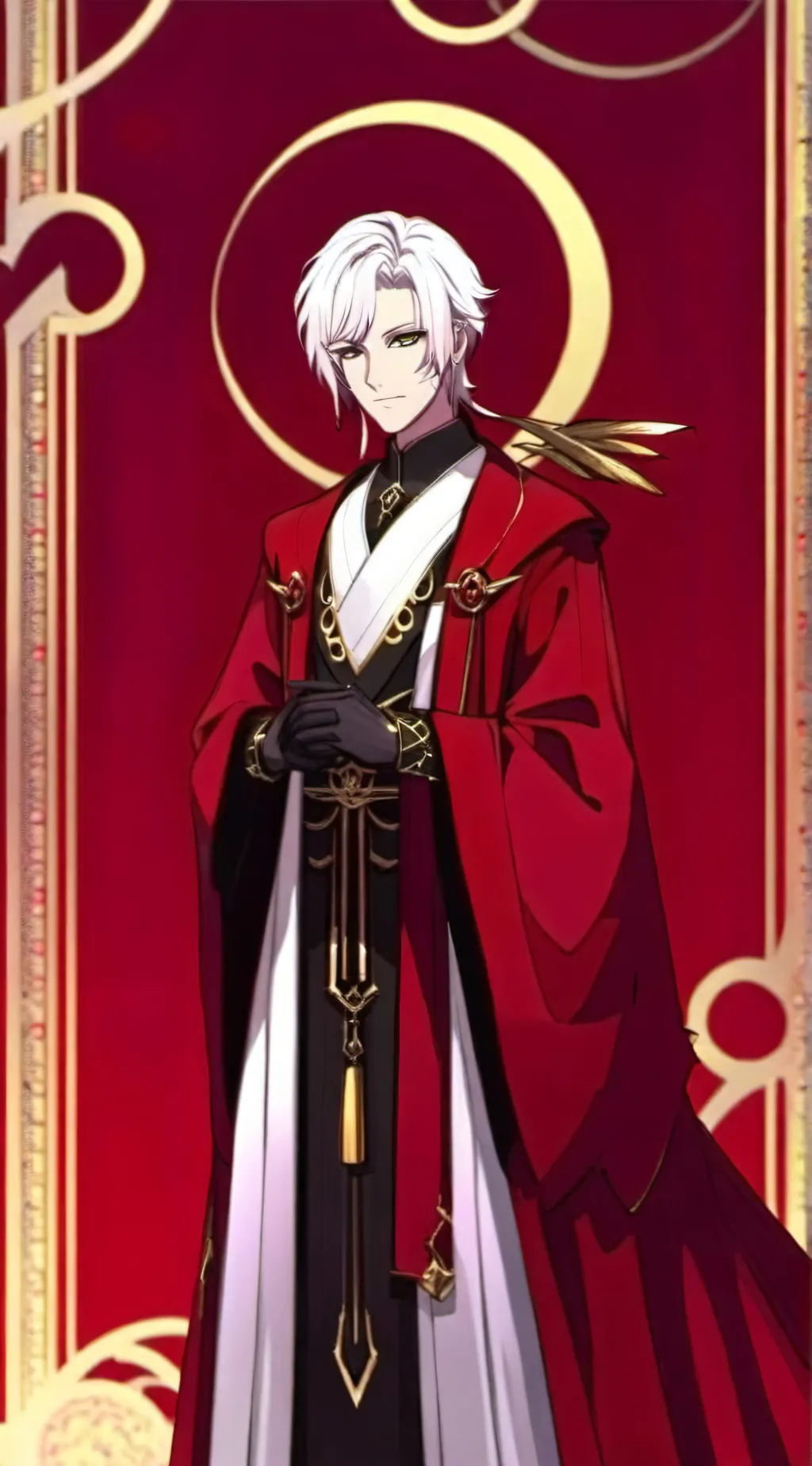 ai character: alastor  background