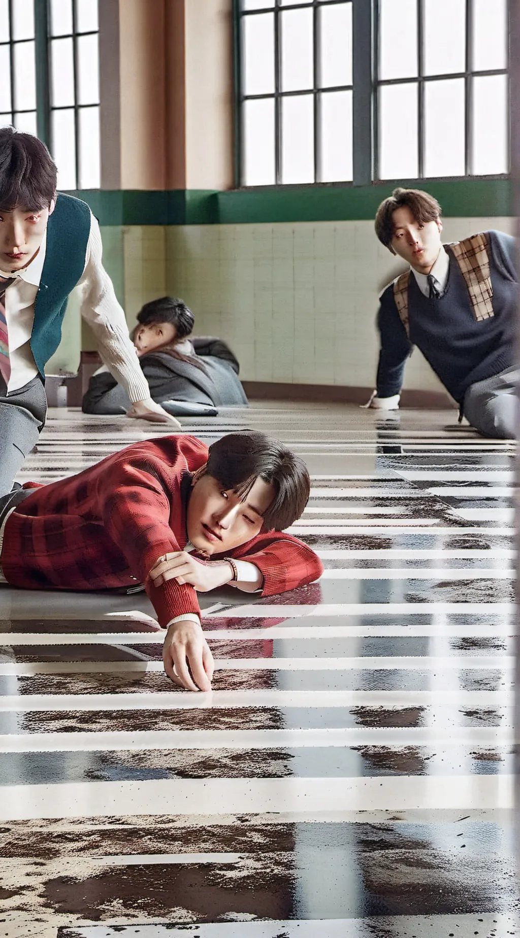 ai character: aouad ft skz&itzy background