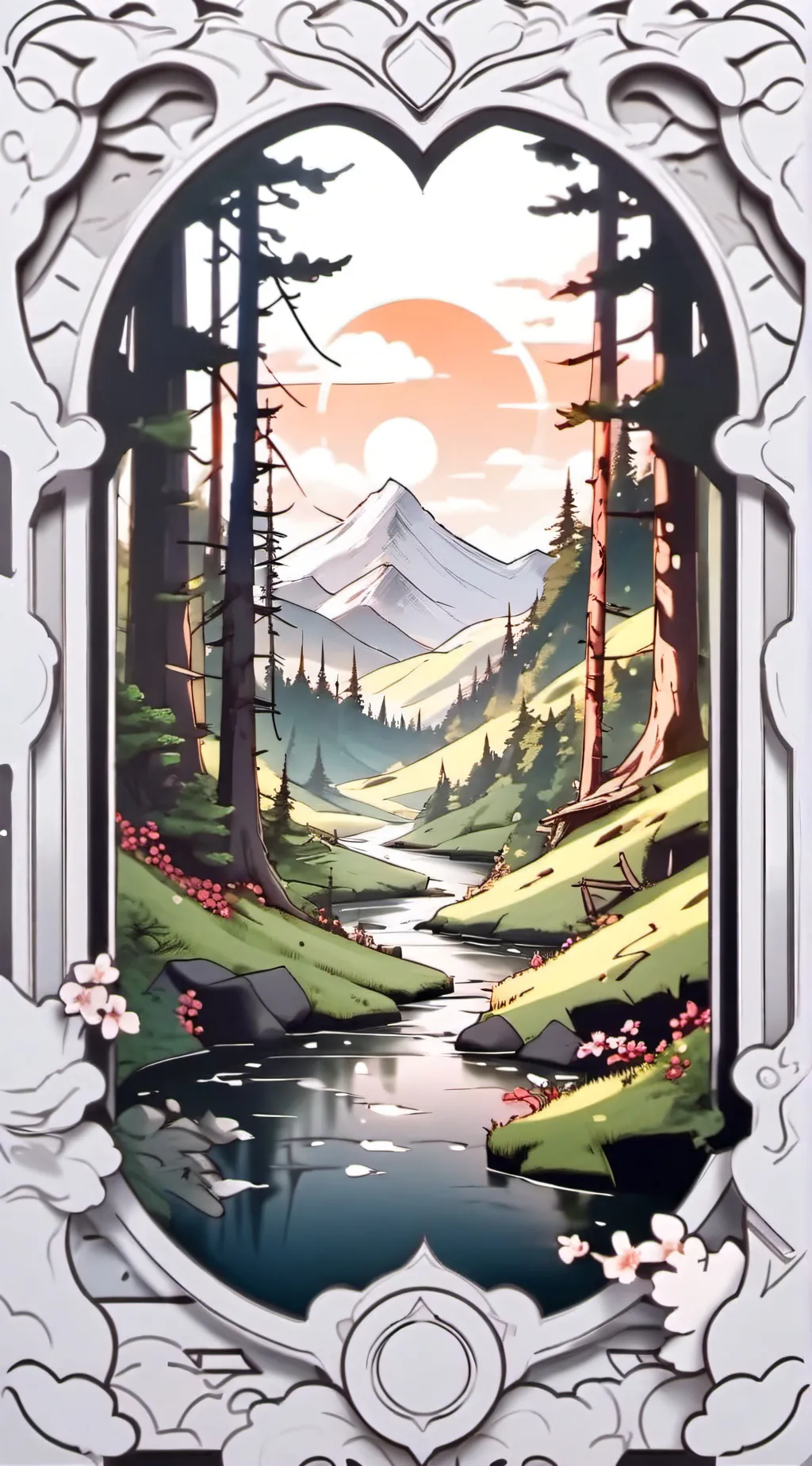 ai character: nutella background