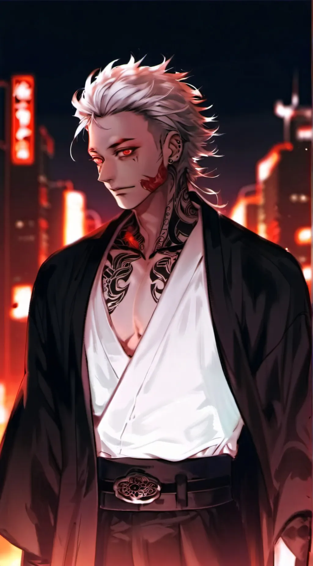 ai character: sukuna  background