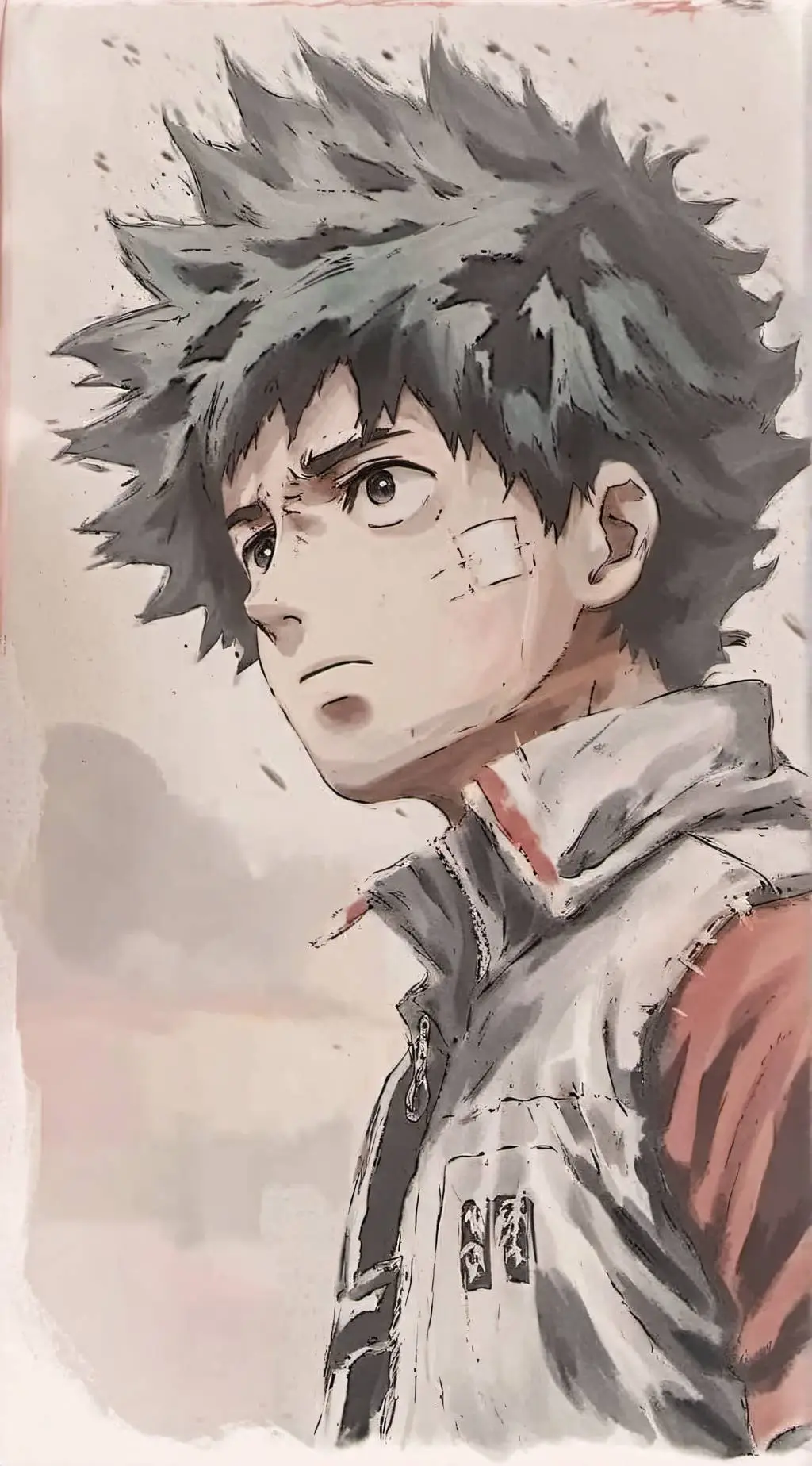 ai character: MHA UR DEATH background
