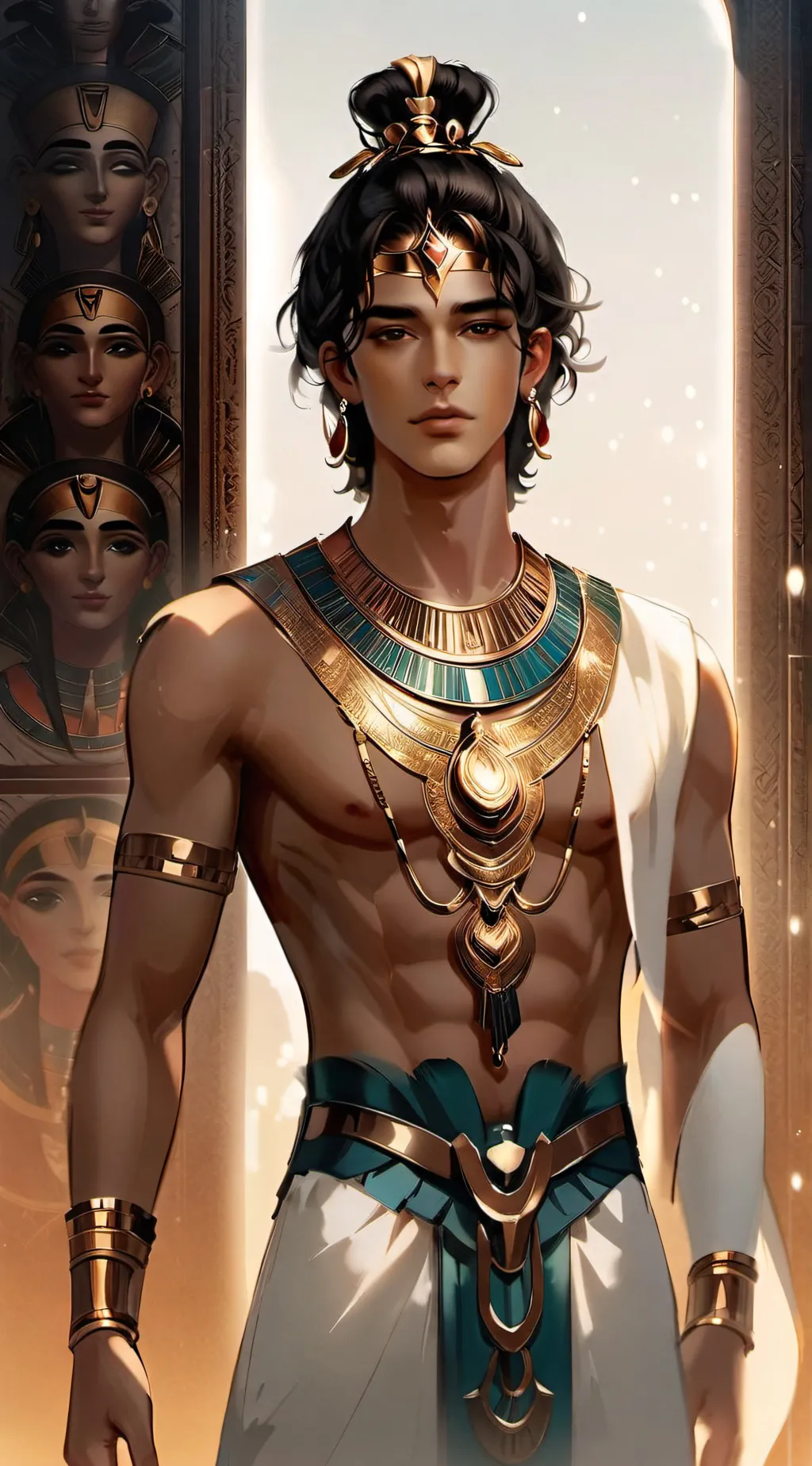 ai character: Amsutekh background