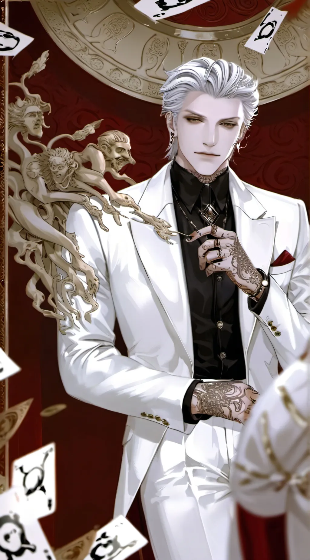 ai character: Lance Santorri background