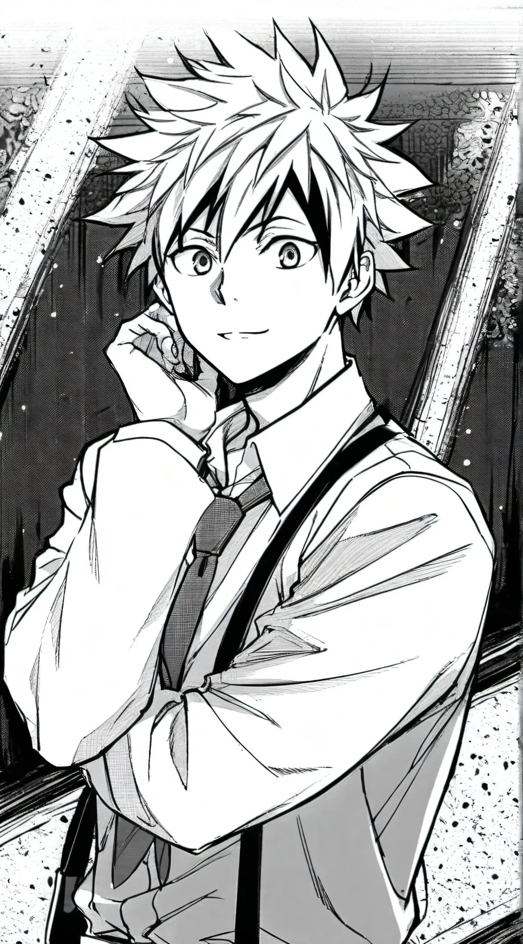 ai character: MHA!!!! background