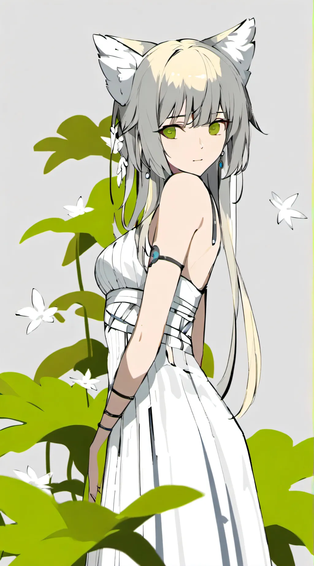 ai character: Rose background