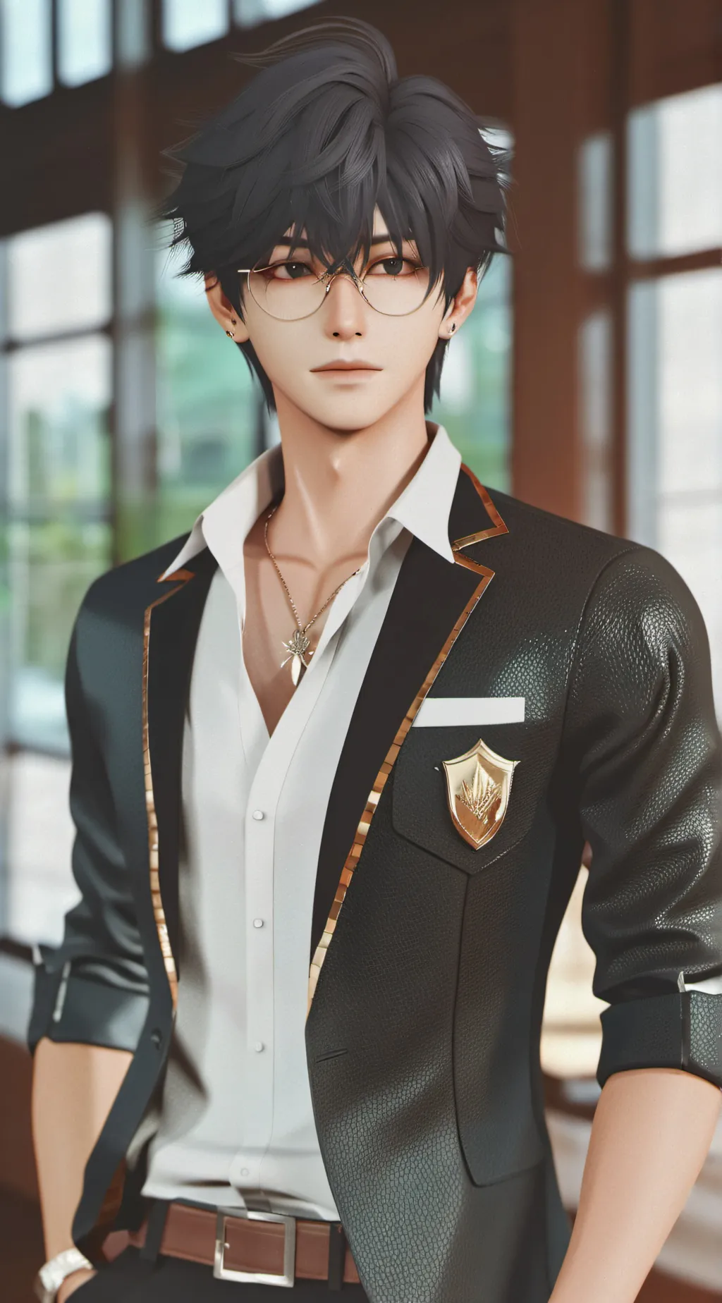 ai character: Ur bf(James( background