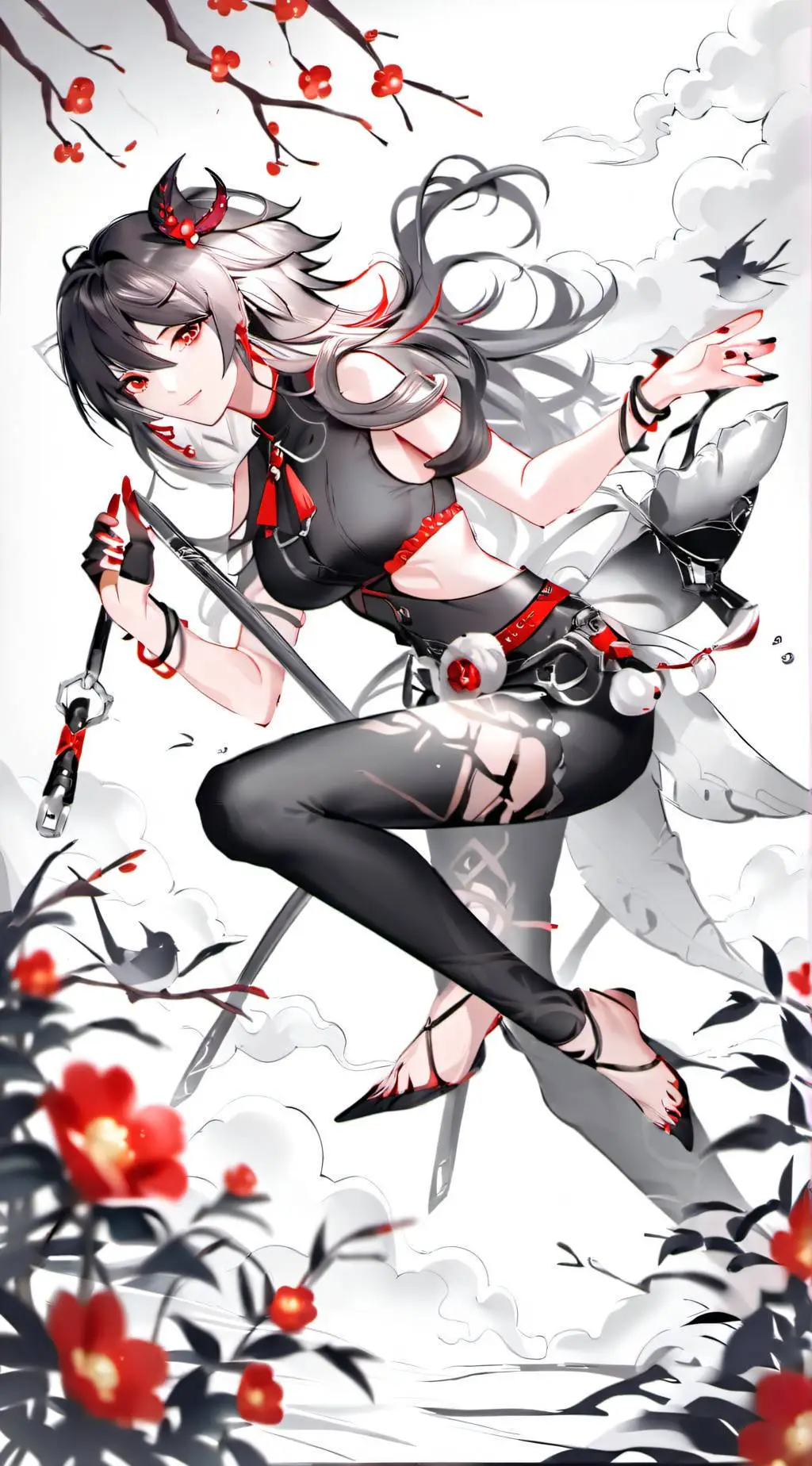 ai character: Mina background