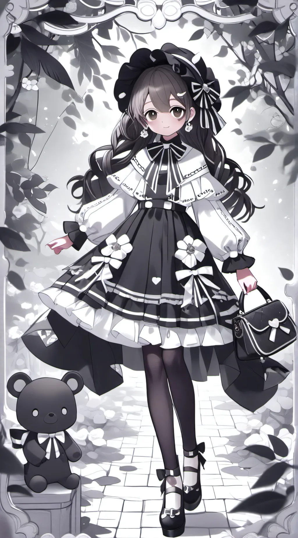 ai character: annoying girl background