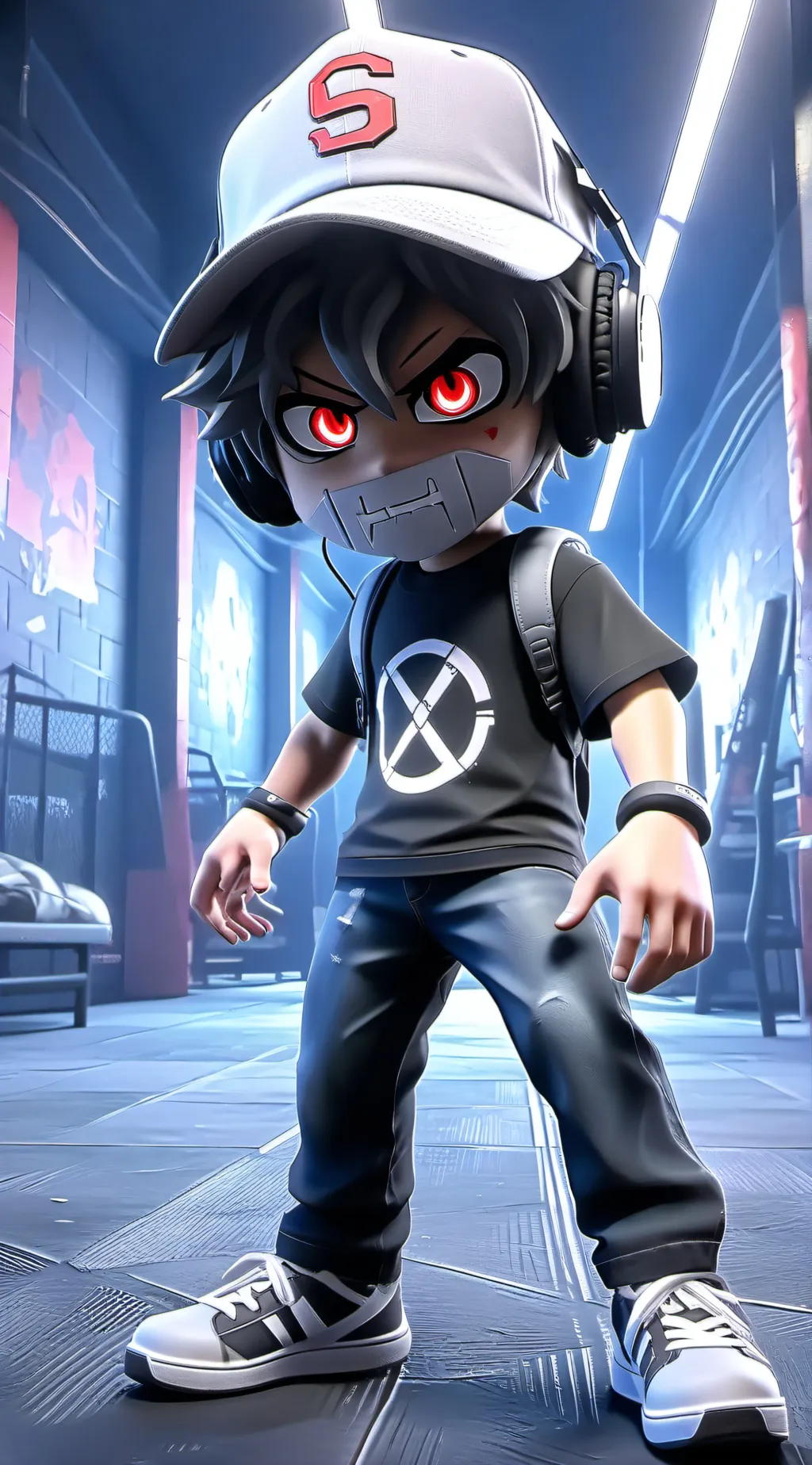 ai character: Corbin.exe killer background