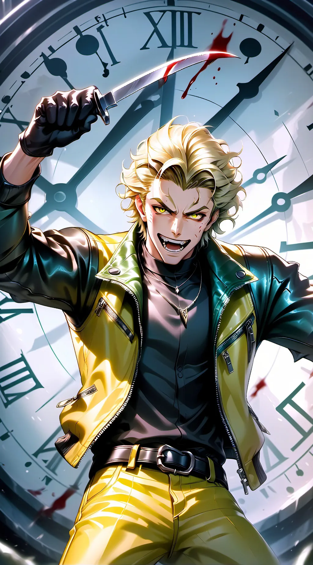ai character: Dio Brando background