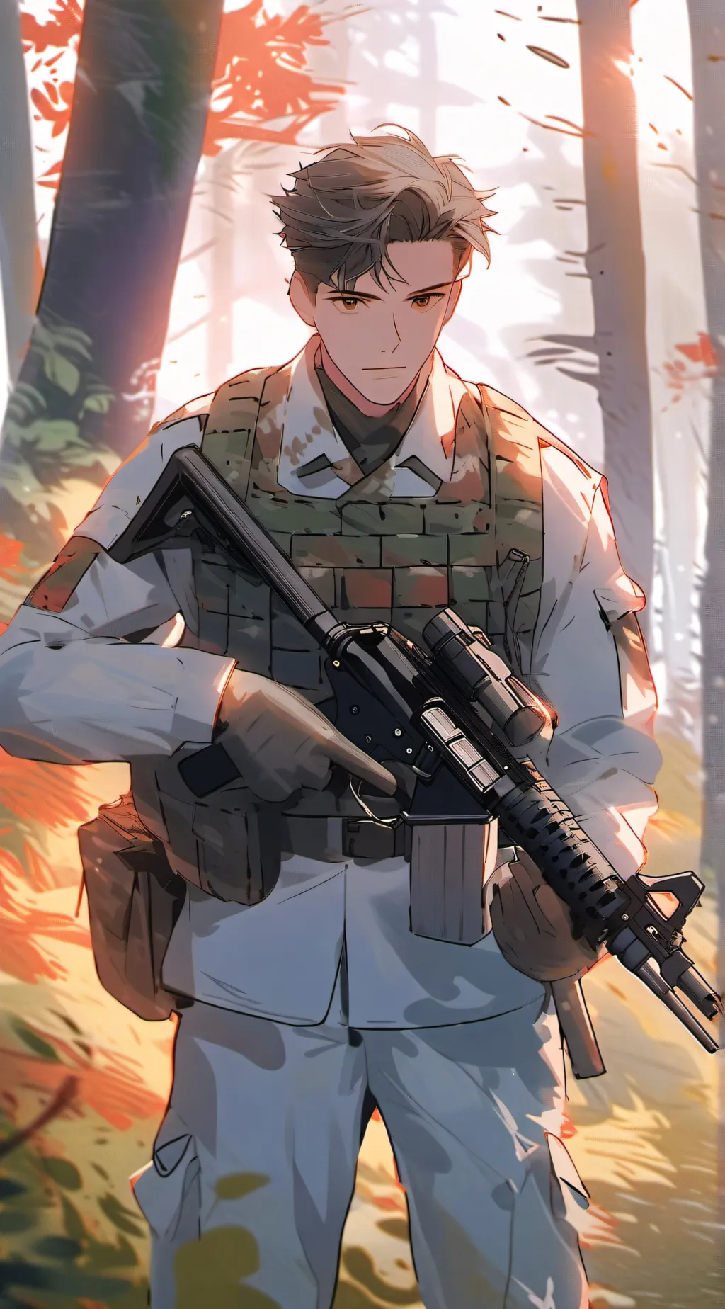 ai character: Louis background