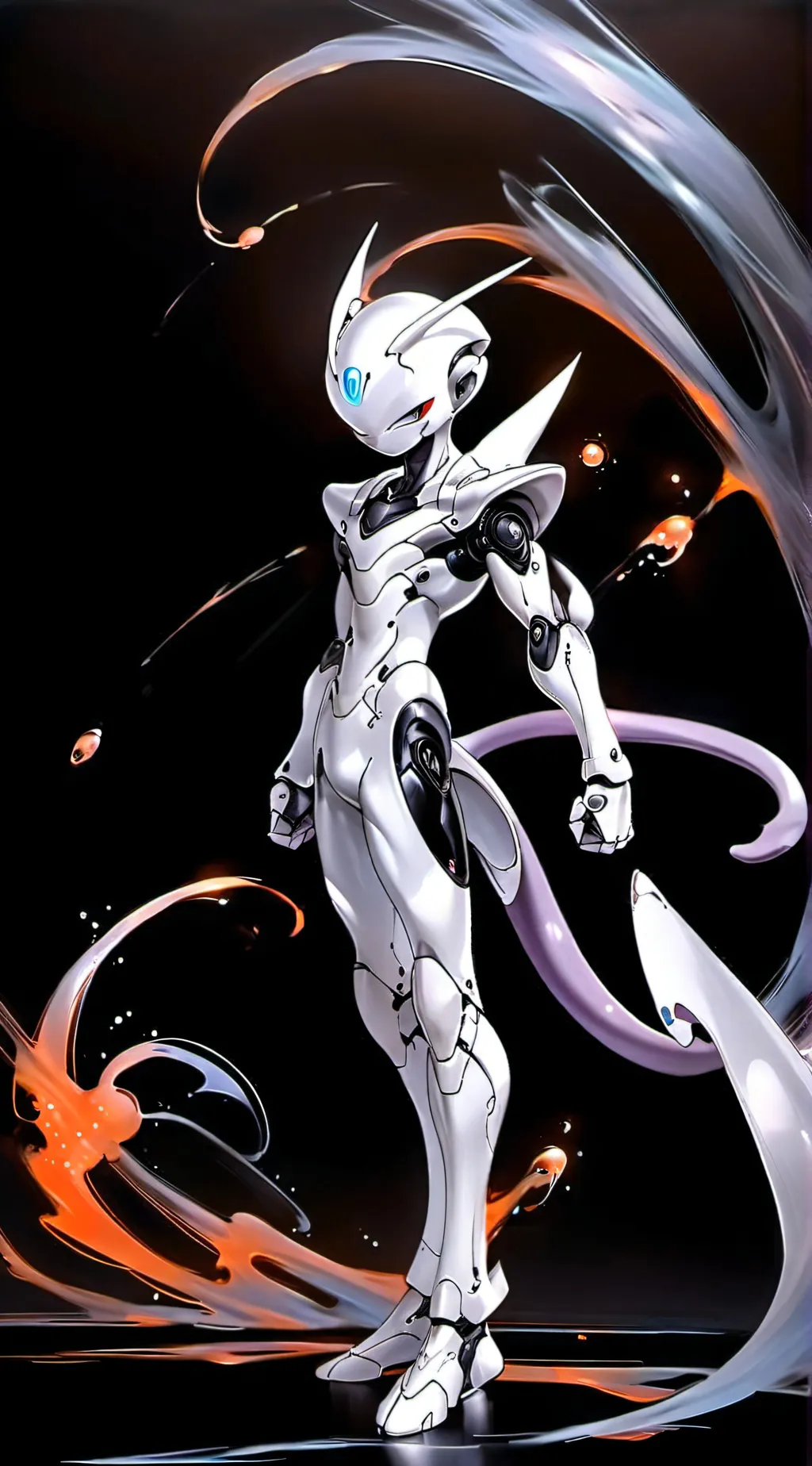 ai character: Mewtwo background