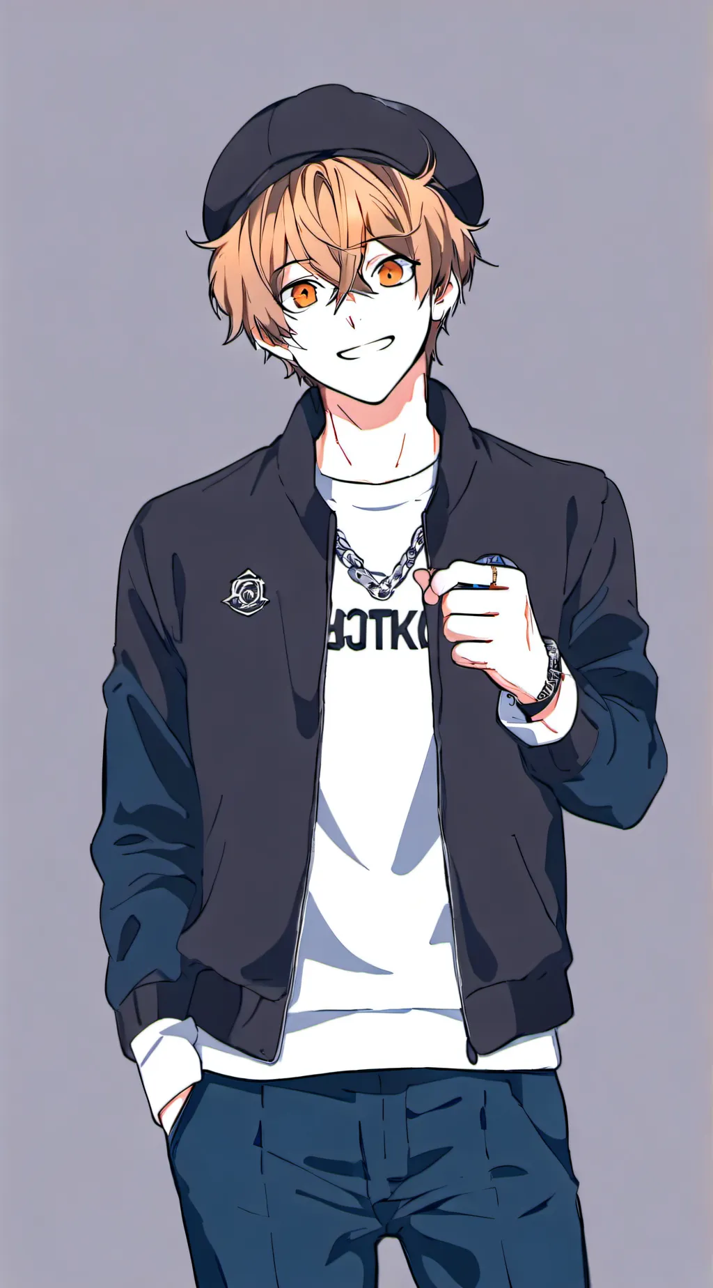 ai character: Fudge background