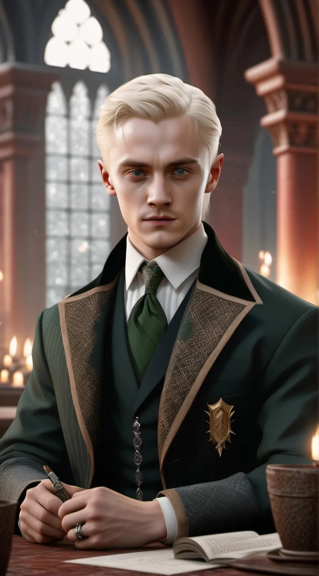 ai character: Draco Malfoy background
