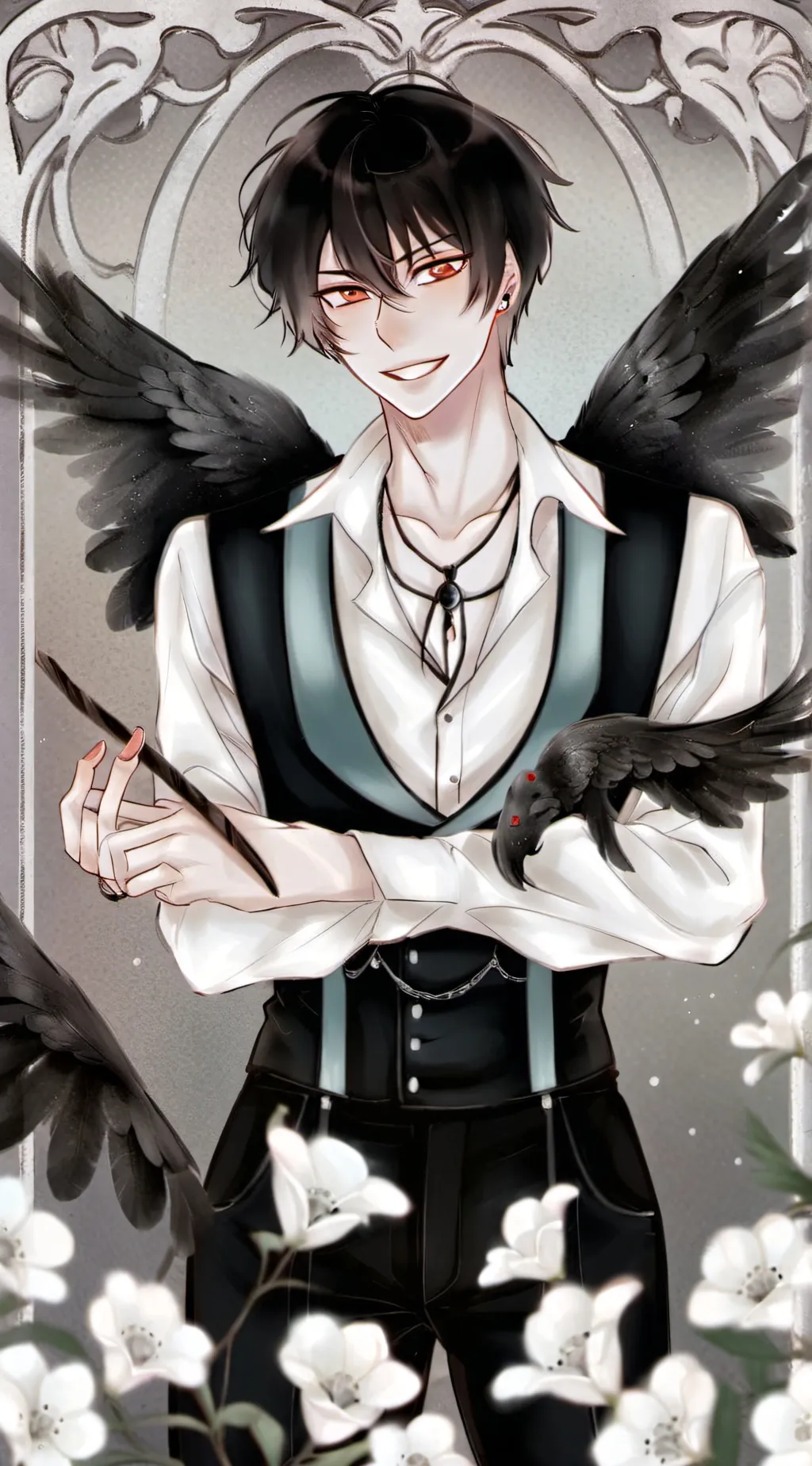 ai character: ZANE background