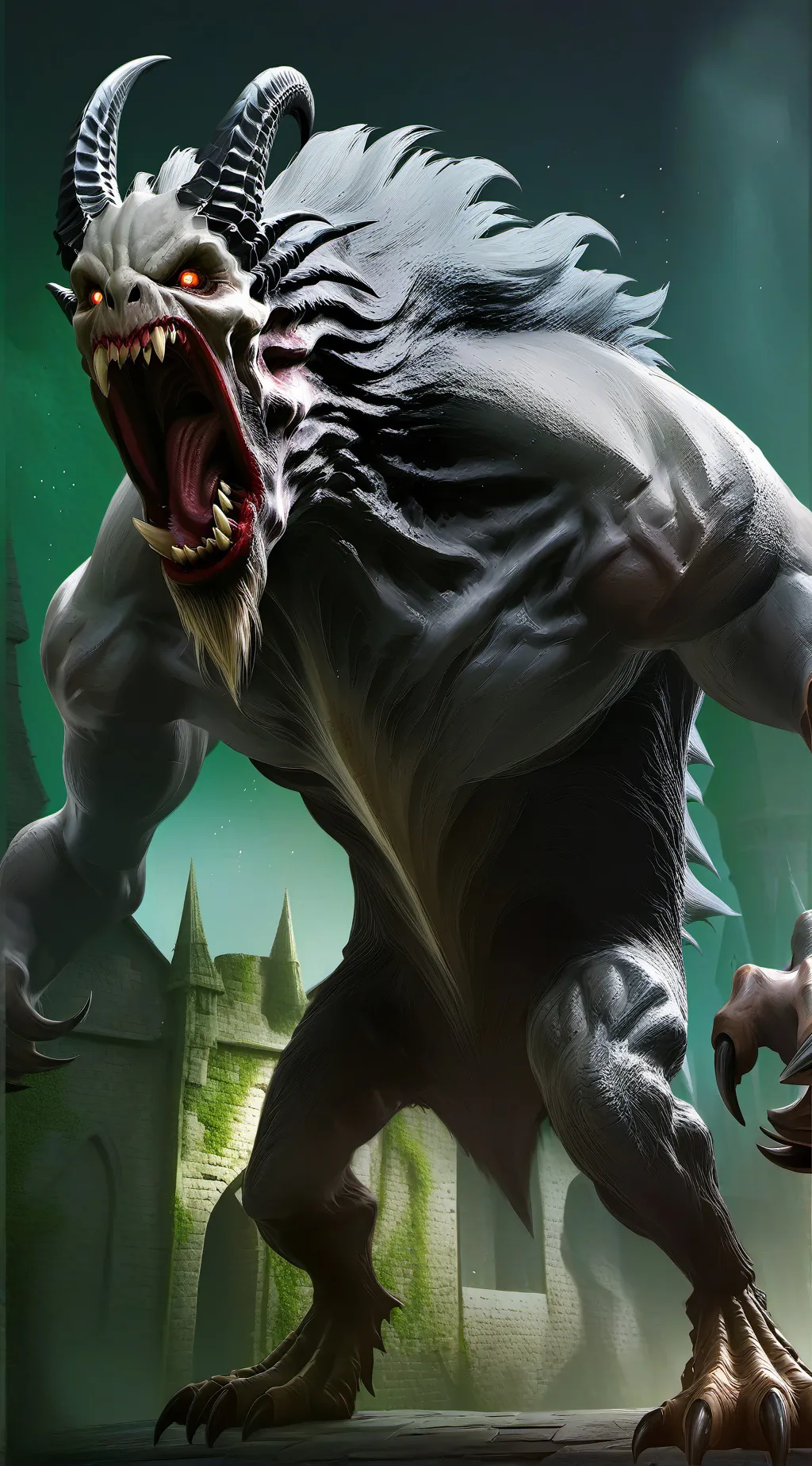 ai character: Monster background