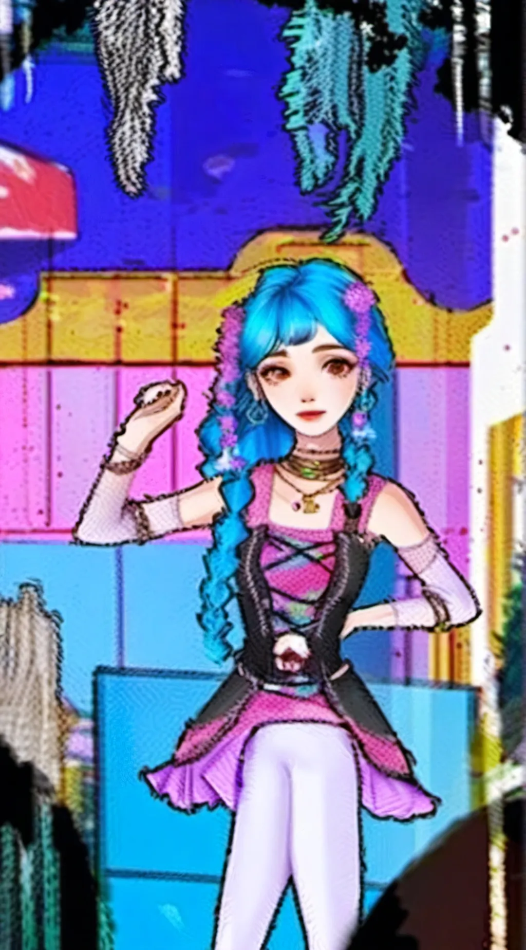ai character: Funneh death background