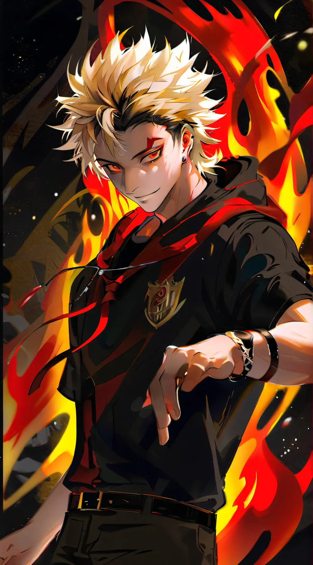 ai character: Kyshin  background