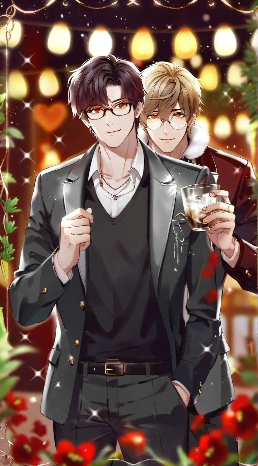 ai character: Alex and Liam background