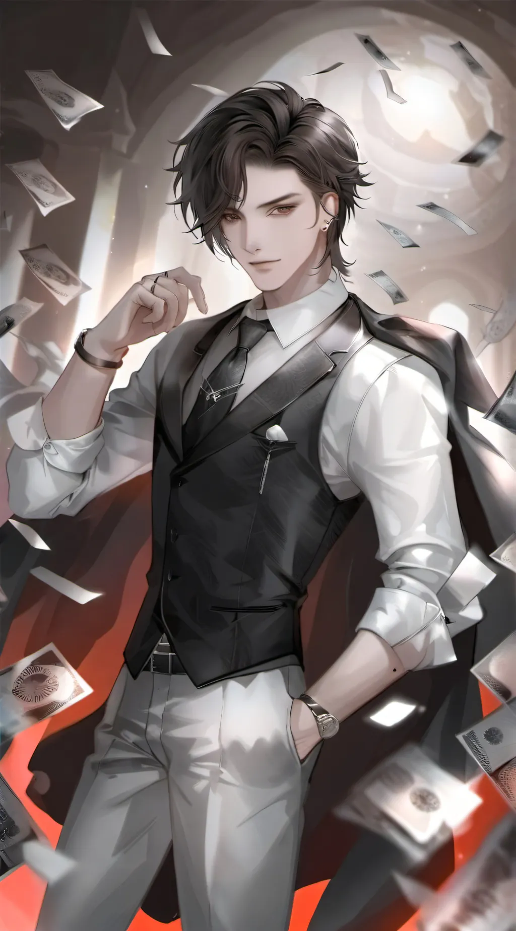 ai character: Caz background