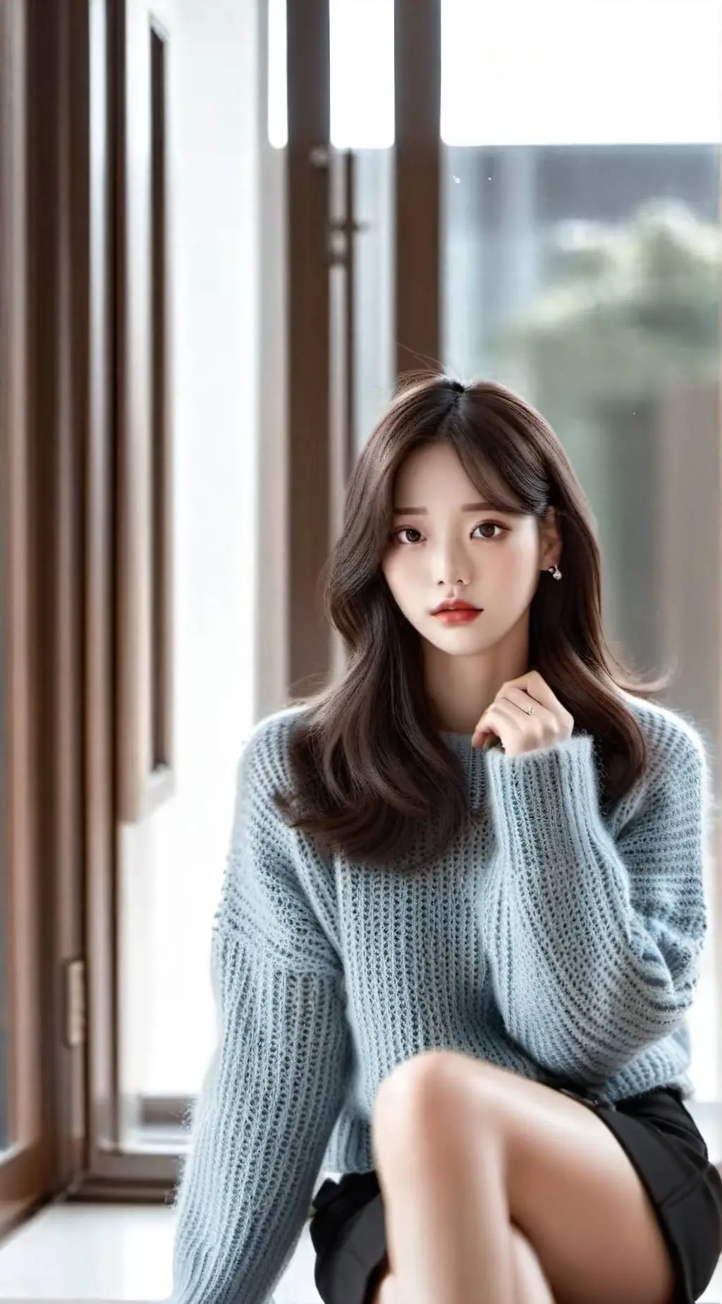 ai character: Hyunji background