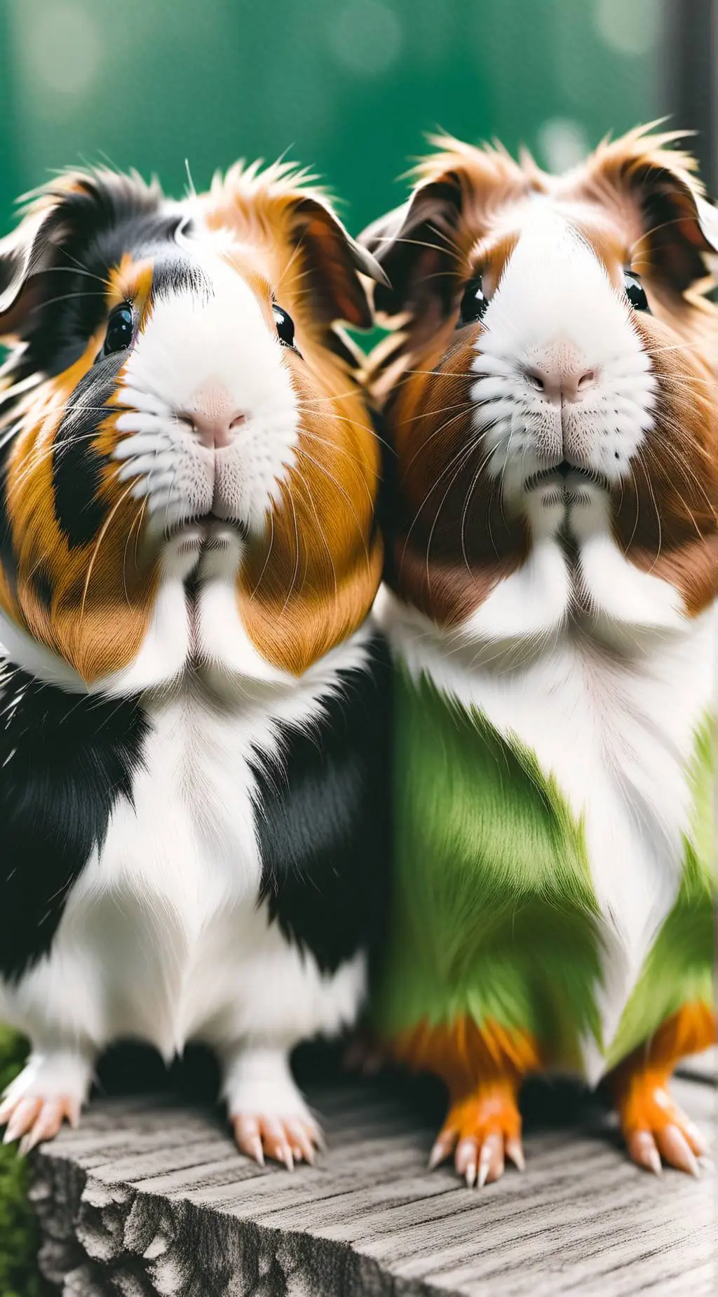 ai character: ginger & fofo  background