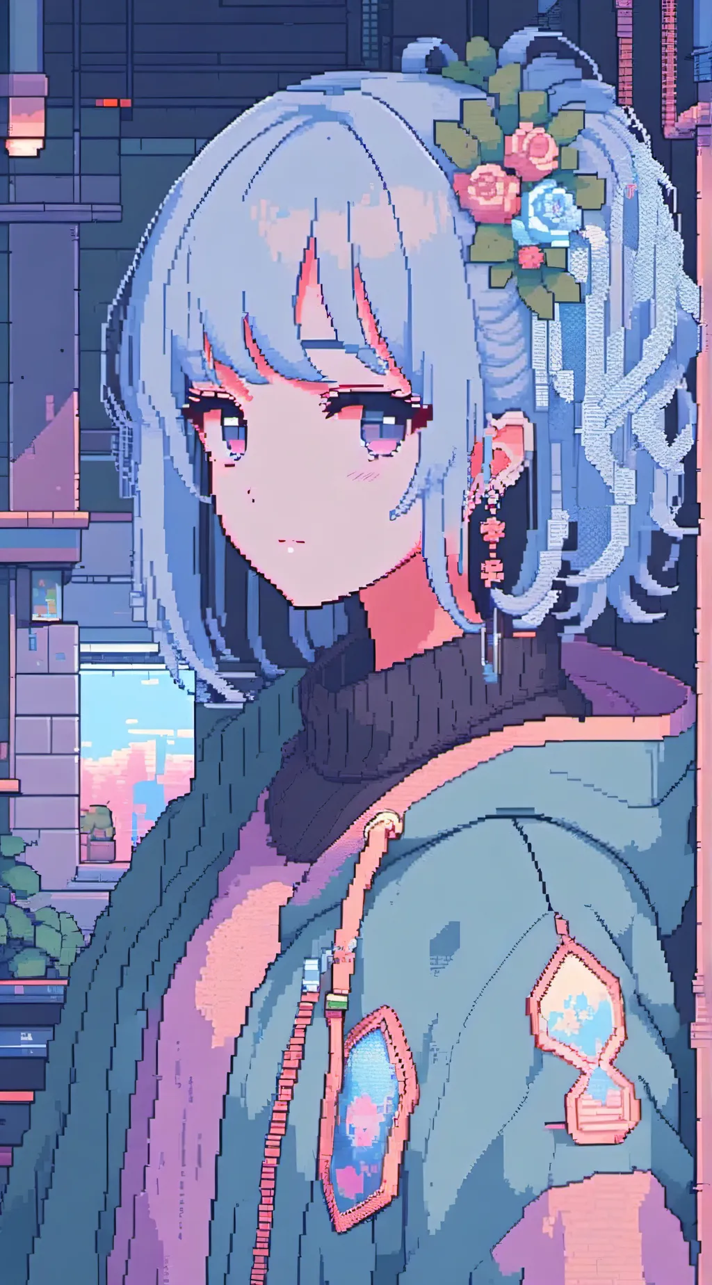 ai character: Demon slayer background
