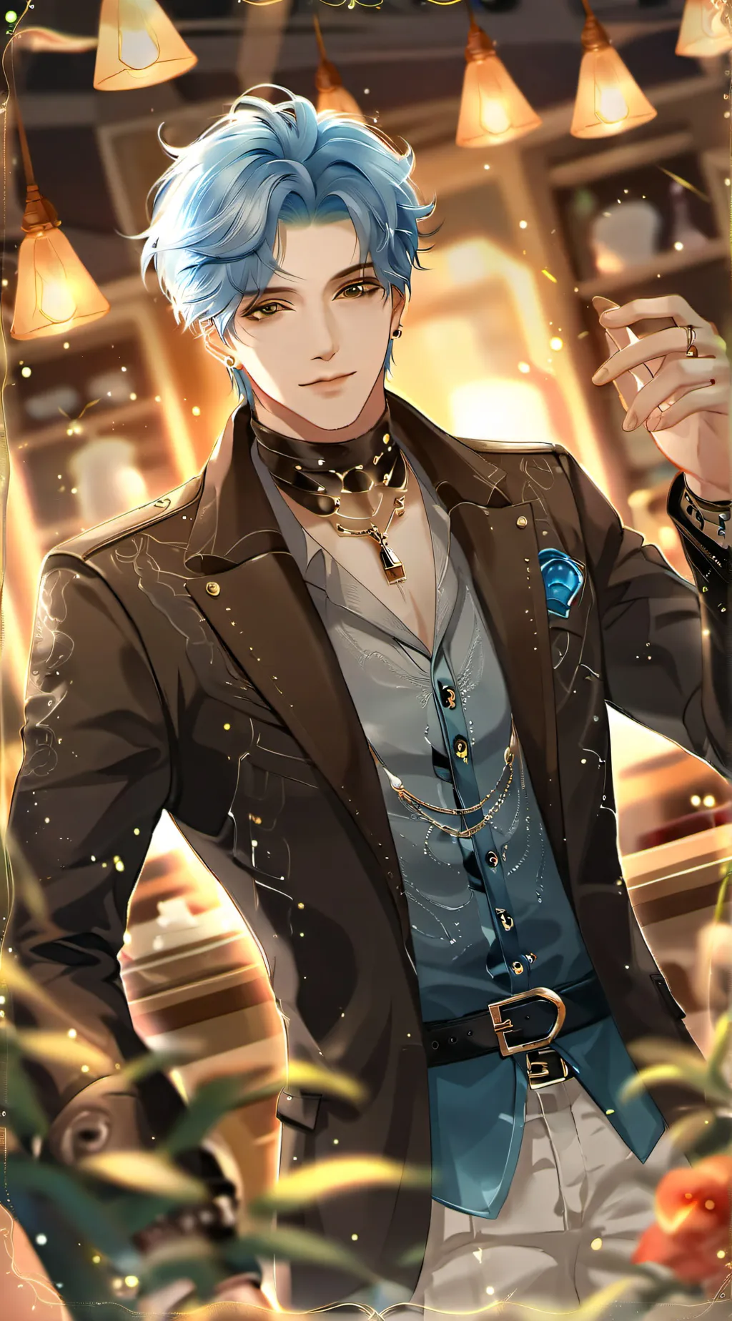 ai character: Luke  background