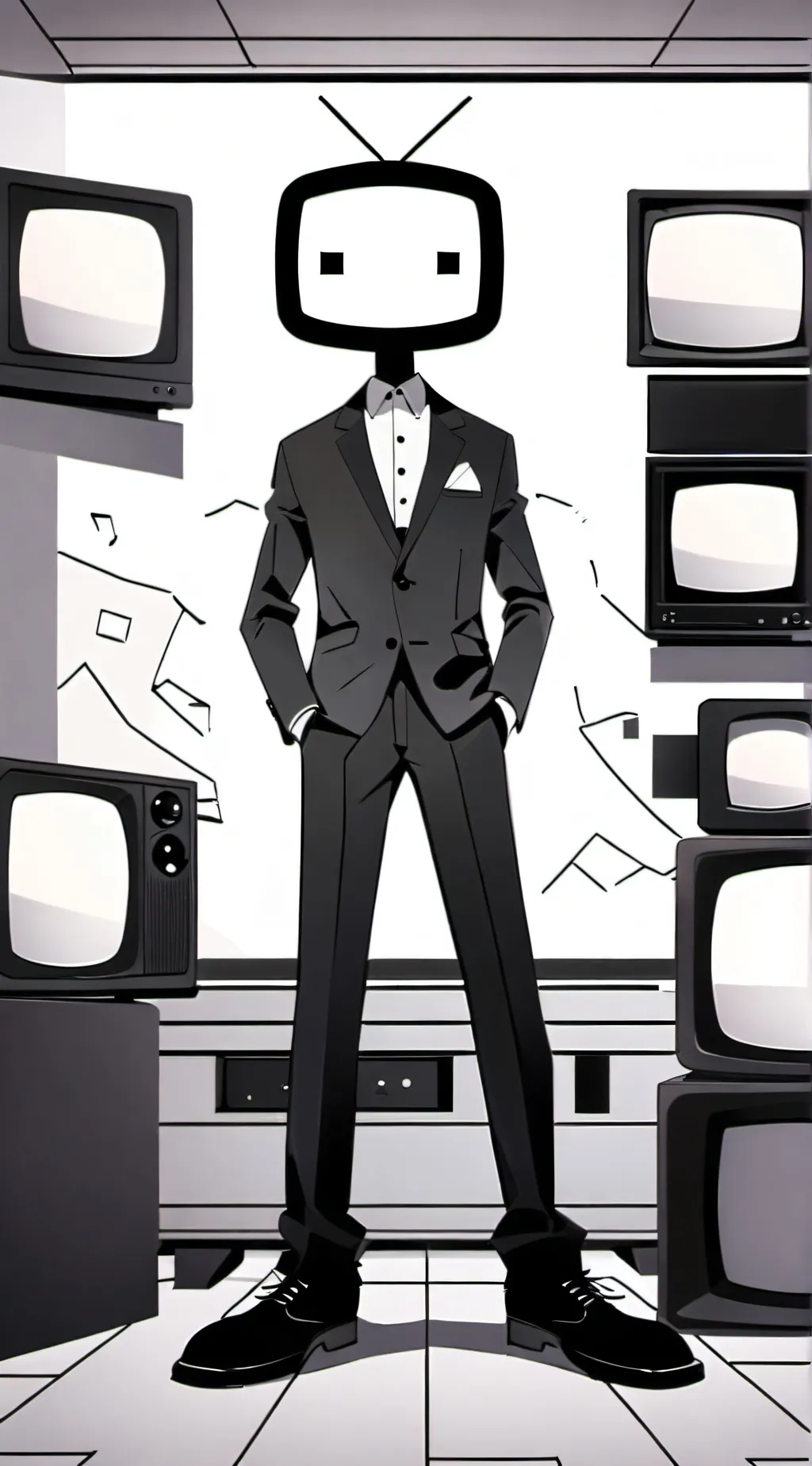ai character: Mr. Puzzles background